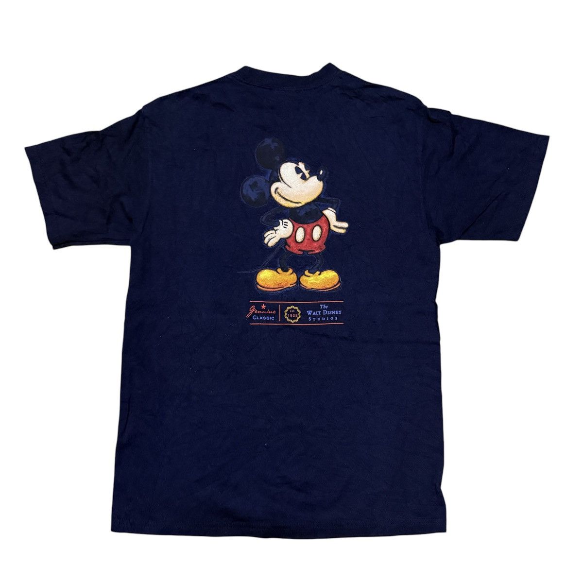 Disney Vintage Mickey Mouse By Disney Big Logo T Shirt Size US M / EU 48-50 / 2 - 1 Thumbnail