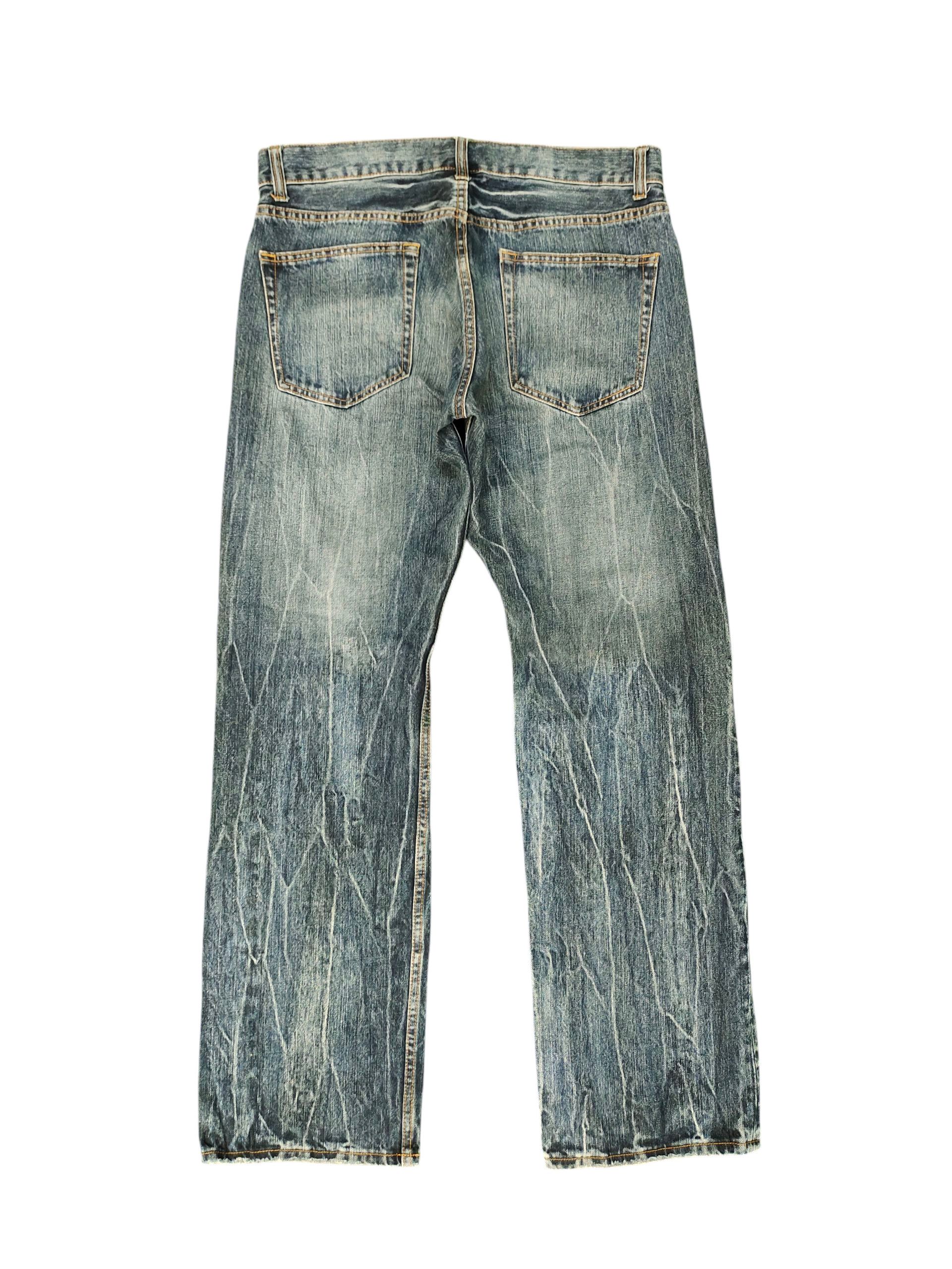 Kapital Vintage Japanese Brand Distress Denim Jeans Ppfm Undercover Size US 34 / EU 50 - 9 Thumbnail