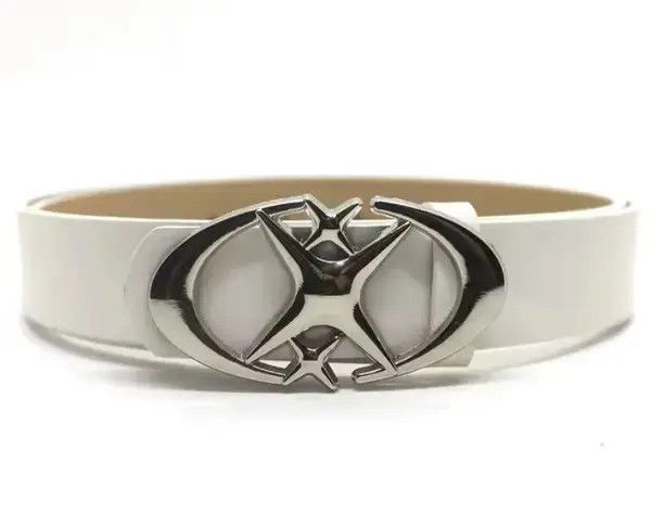 Japanese Brand White Triple Star Belt Size ONE SIZE - 4 Thumbnail