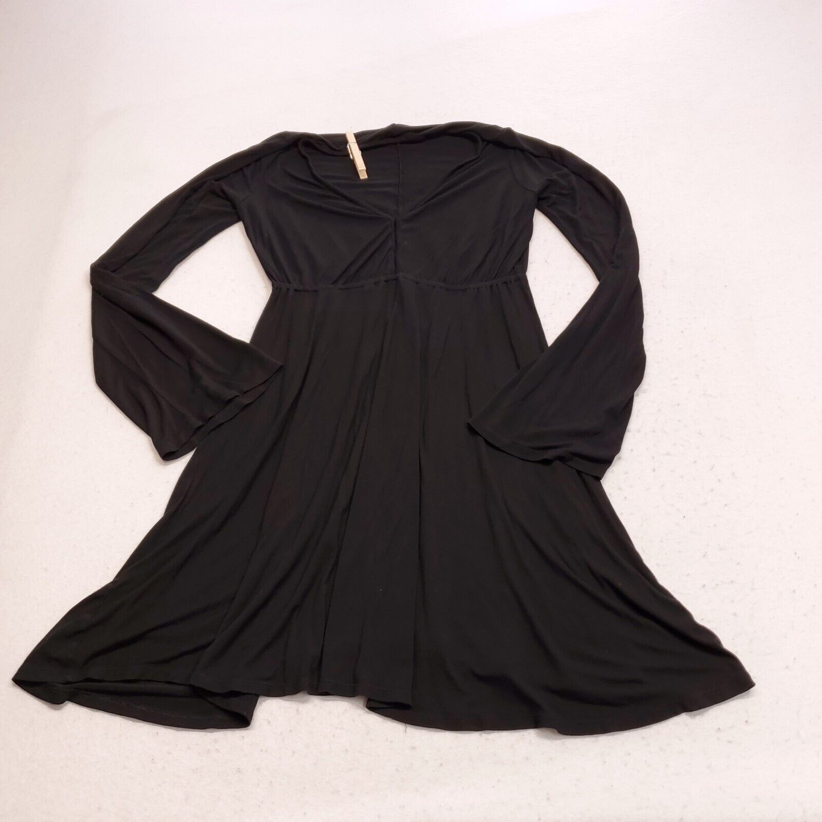 Express Express Casual Long Sleeve Top Dress Womens Size M Black Size M / US 6-8 / IT 42-44 - 2 Thumbnail
