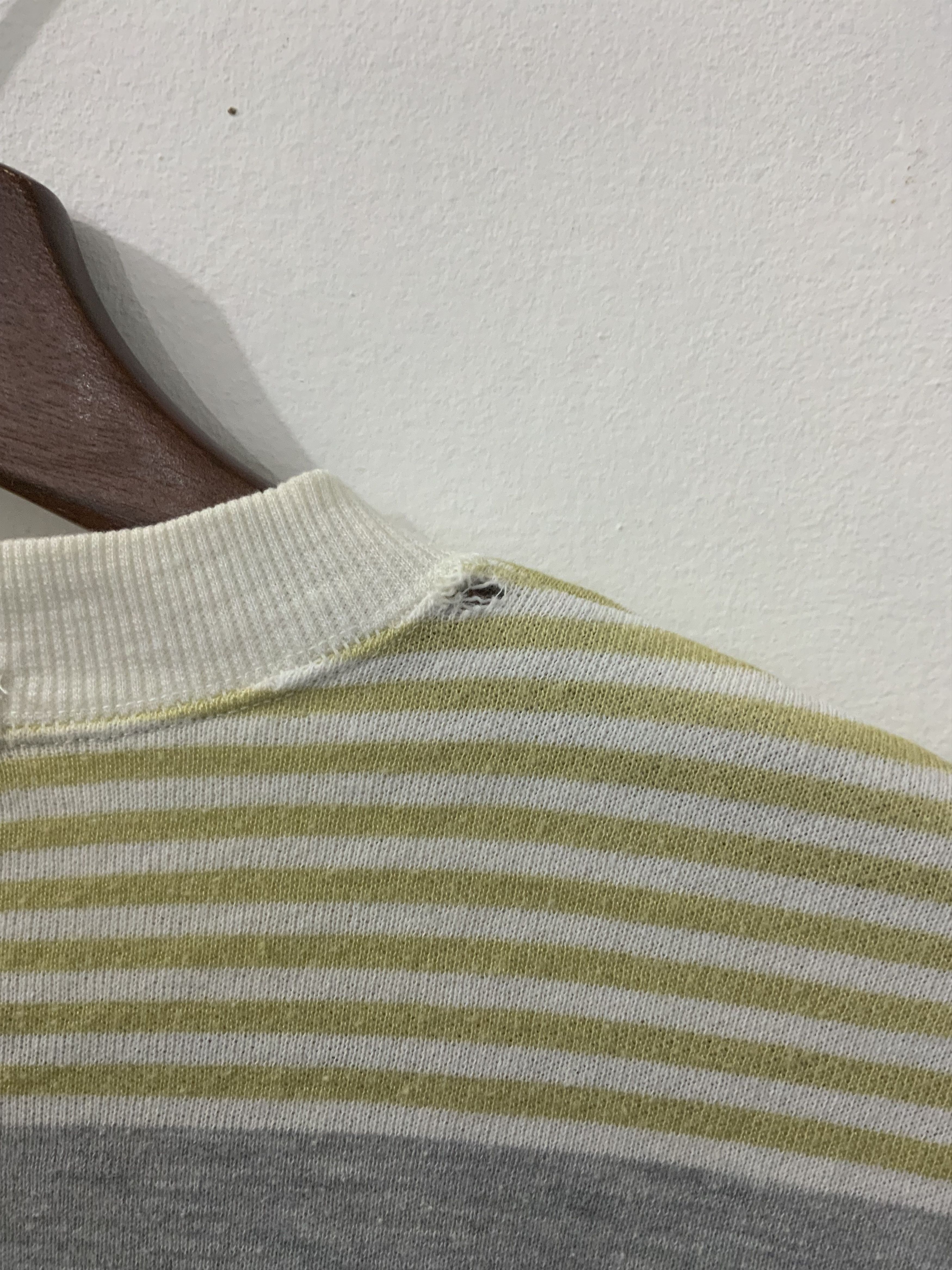 Japanese Brand Vintage Itarnos Striped Japan Made Sweatshirt Size US L / EU 52-54 / 3 - 10 Thumbnail