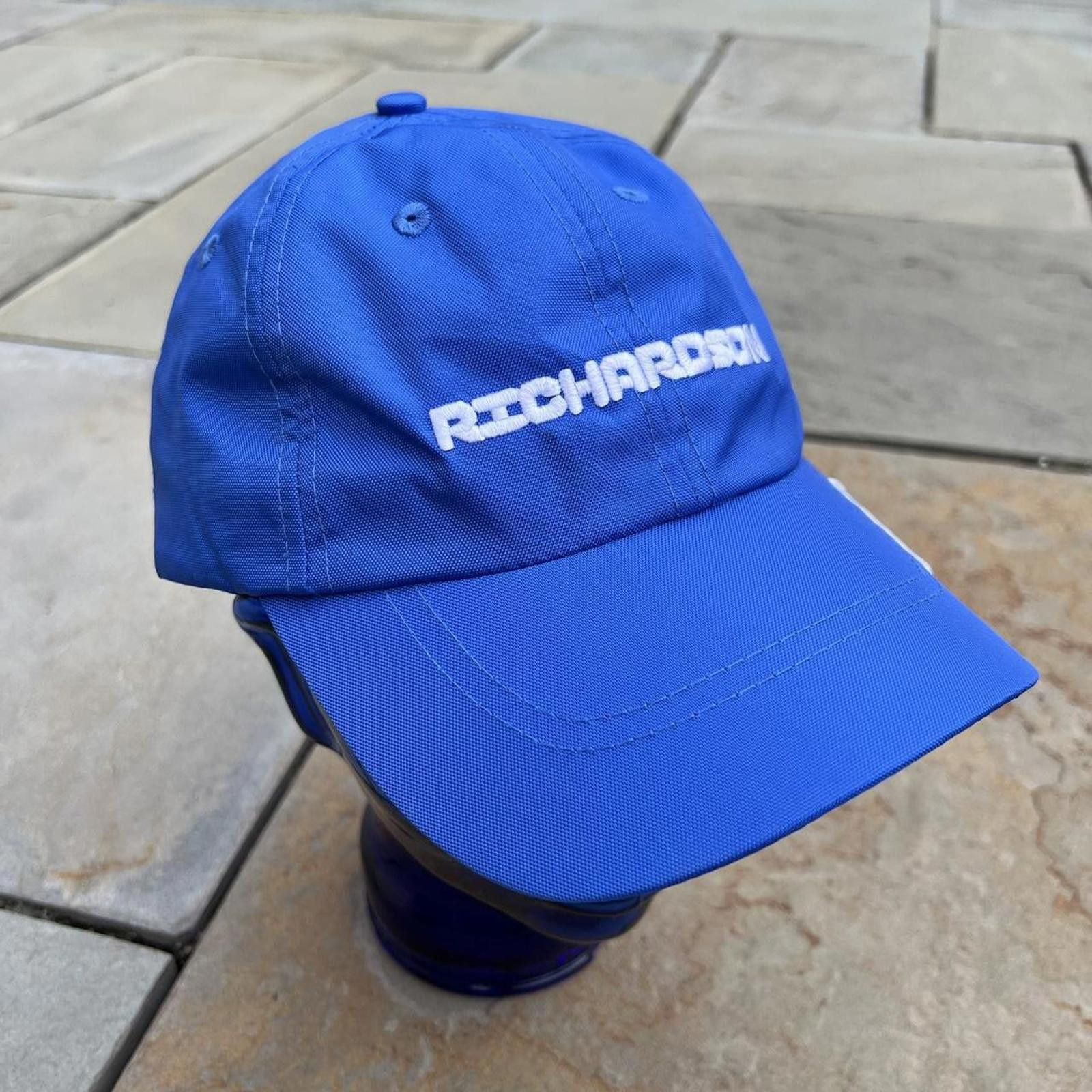 Richardson NWT Richardson NYC Blue Nylon 5 Panel Strapback Hat Size ONE SIZE - 2 Thumbnail