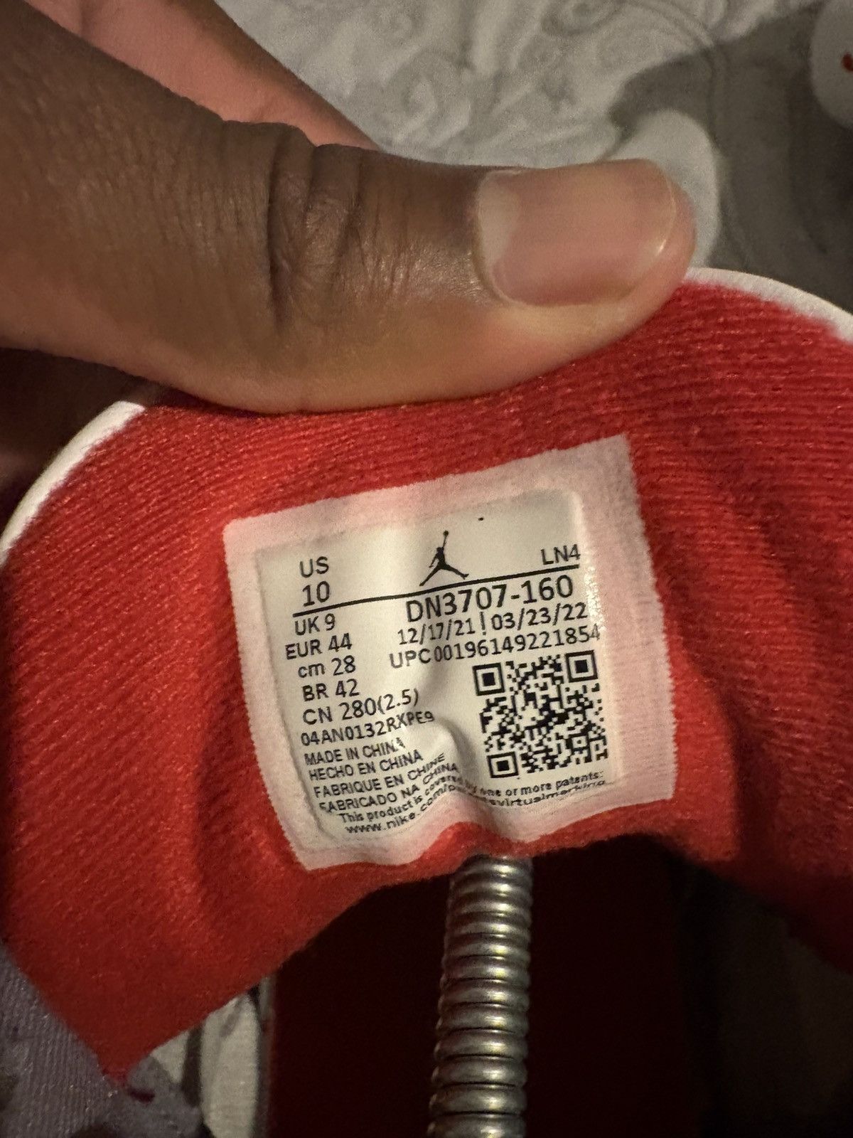 Jordan Brand Jordan 3 retro fire red Size US 10 / EU 43 - 9 Thumbnail