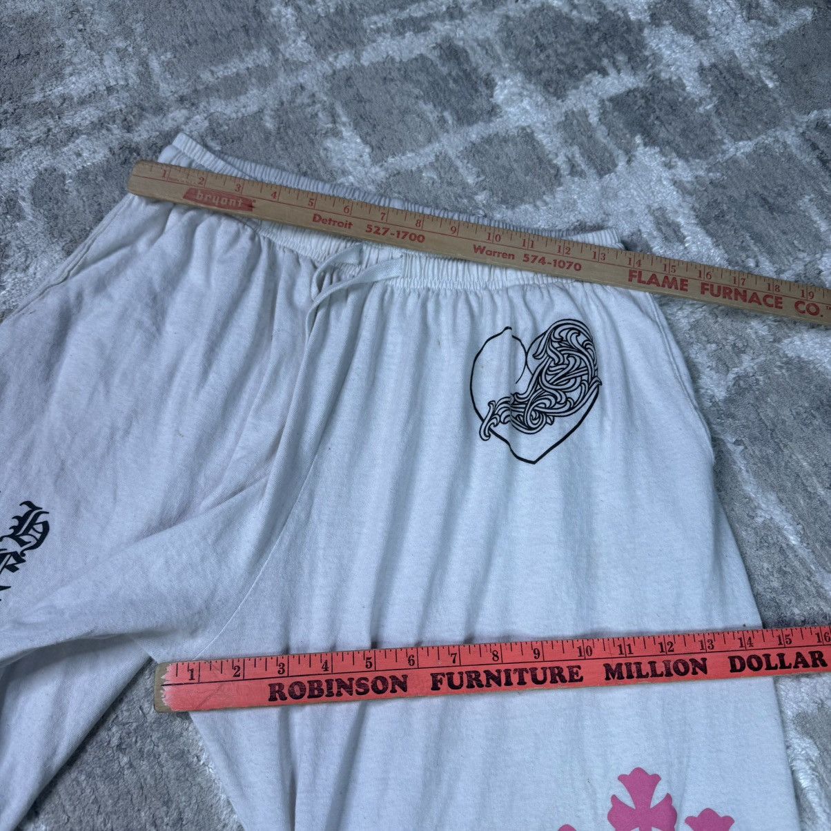 Chrome Hearts Deadly doll patchwork sweatpants Size US 34 / EU 50 - 23 Thumbnail