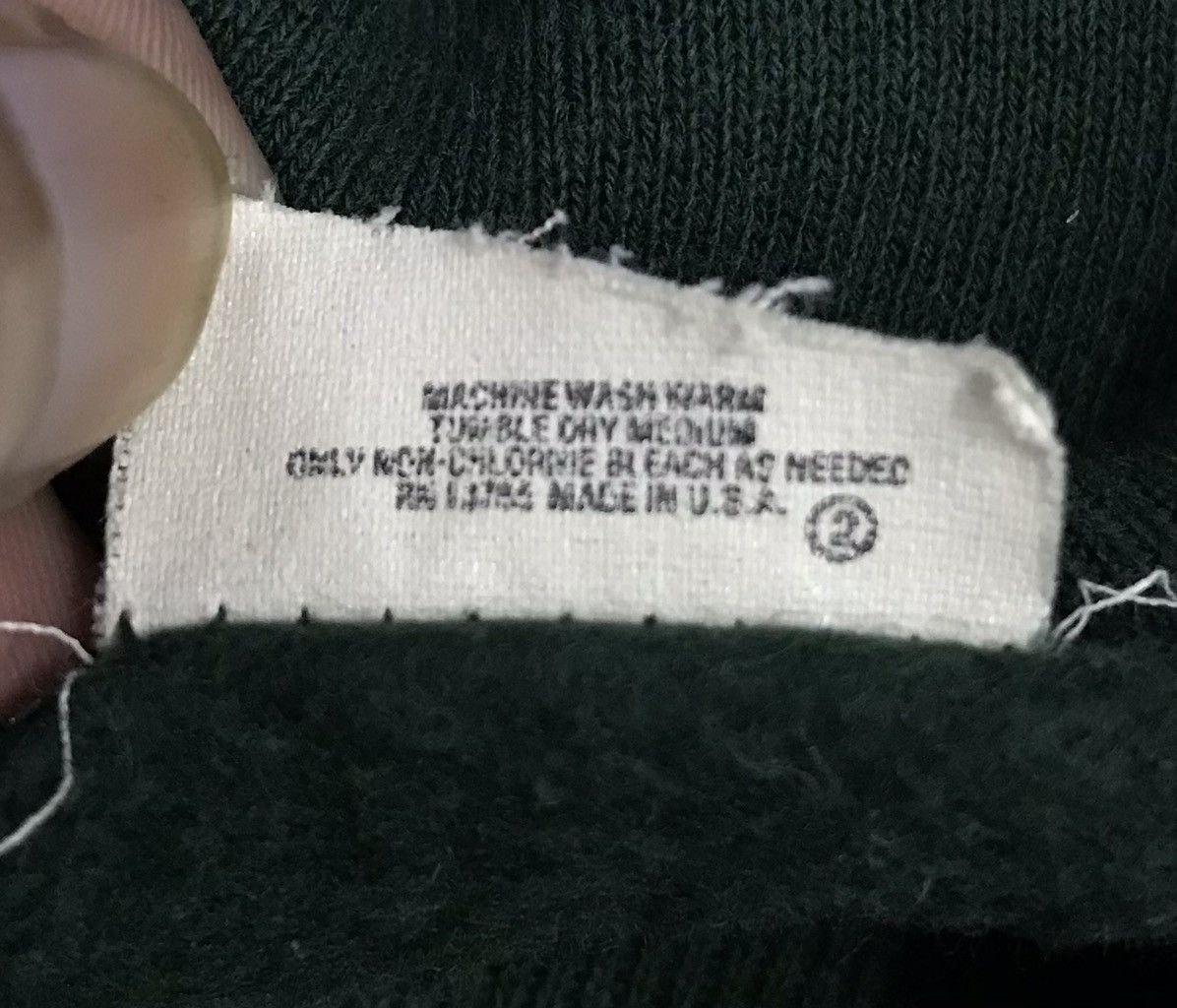 Fruit Of The Loom × Vintage Vintage Fruit Of The Loom Hard Rock Broadway Blues Sweatshir Size US L / EU 52-54 / 3 - 7 Thumbnail