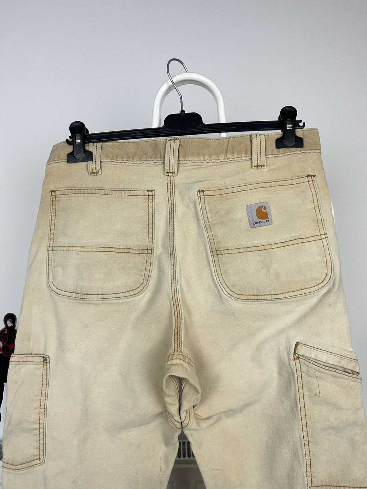 Carhartt × Vintage Crazy sun faded distressed carhartt double knee denim Size US 32 / EU 48 - 10 Thumbnail