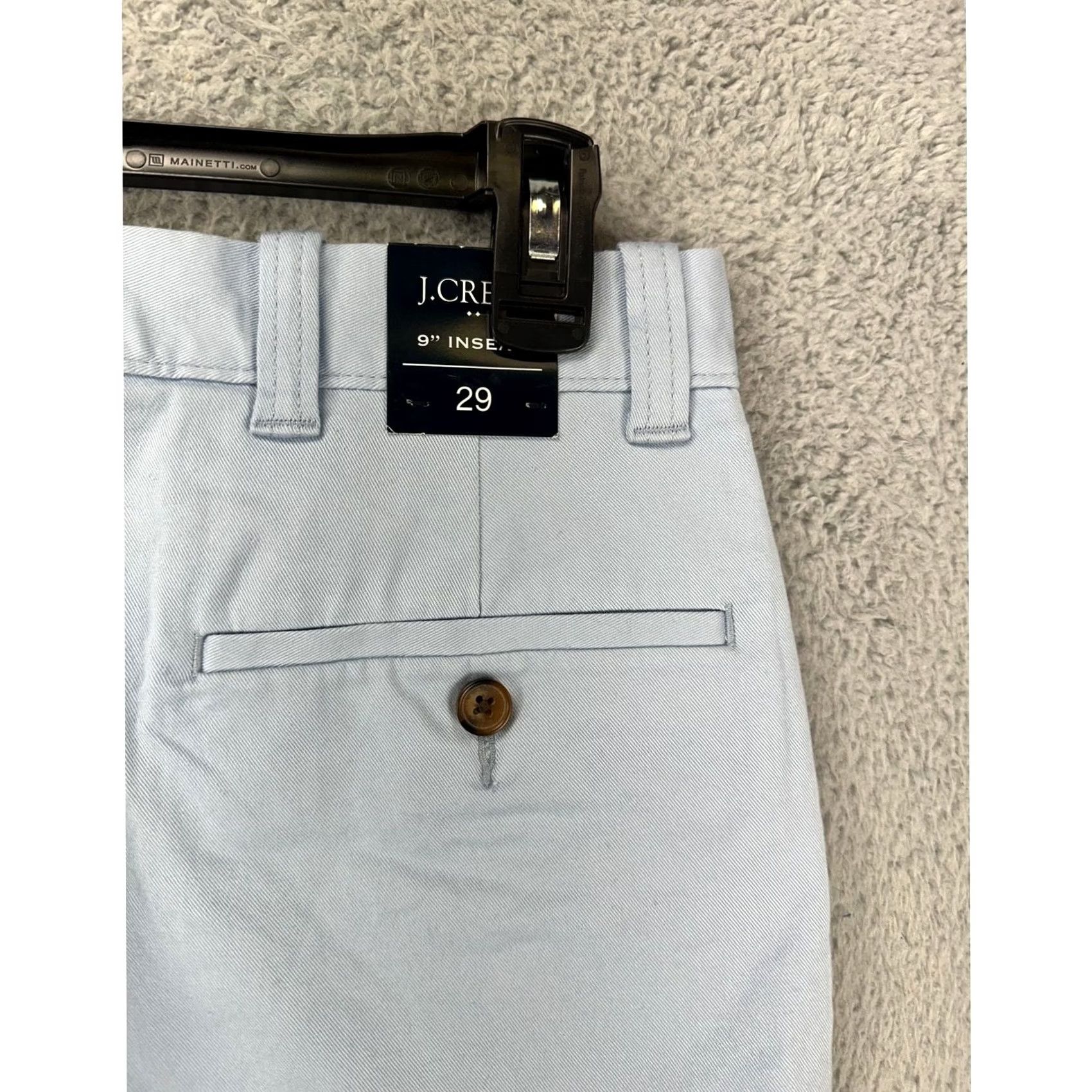 J.Crew J.Crew Chino Shorts Mens 29 Light Blue 9 Inseam Casual Classic Slim? Size US 29 - 7 Thumbnail