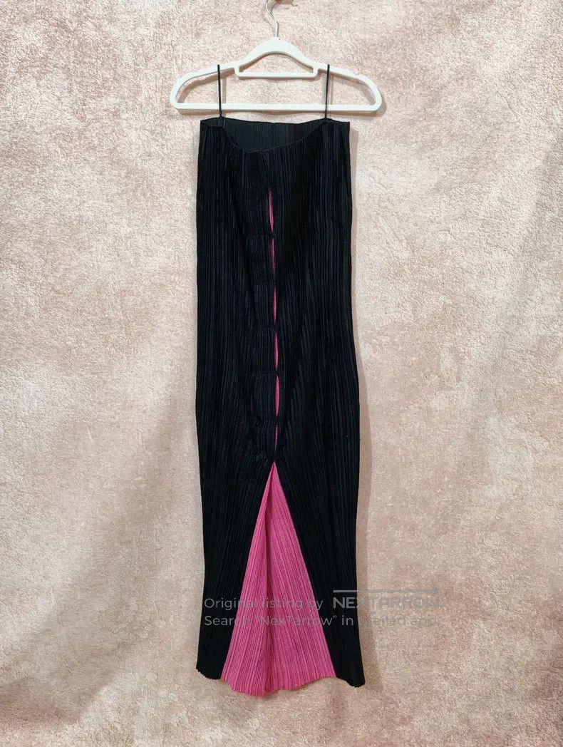 Issey Miyake Issey Miyake Main Line Velvet Slip Dress Size M / US 6-8 / IT 42-44 - 3 Thumbnail