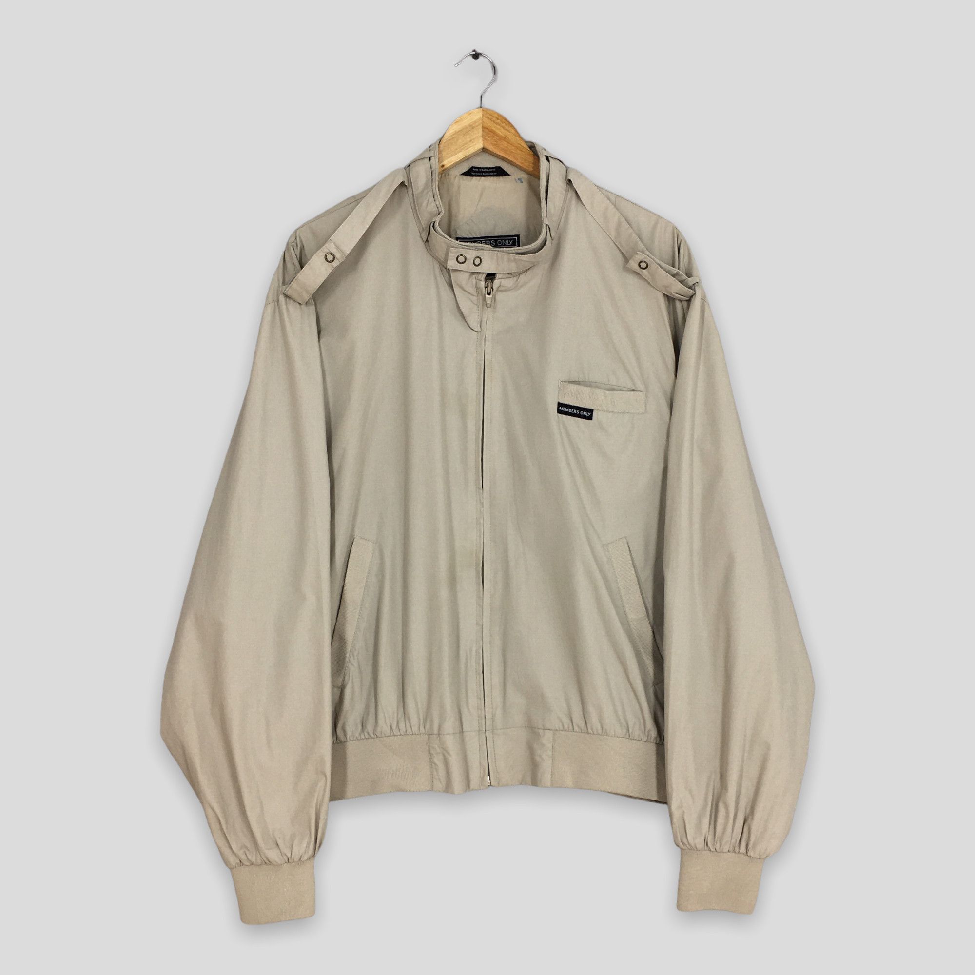 Members Only Vintage Members Only Beige Jacket XLarge Size US XL / EU 56 / 4 - 1 Thumbnail