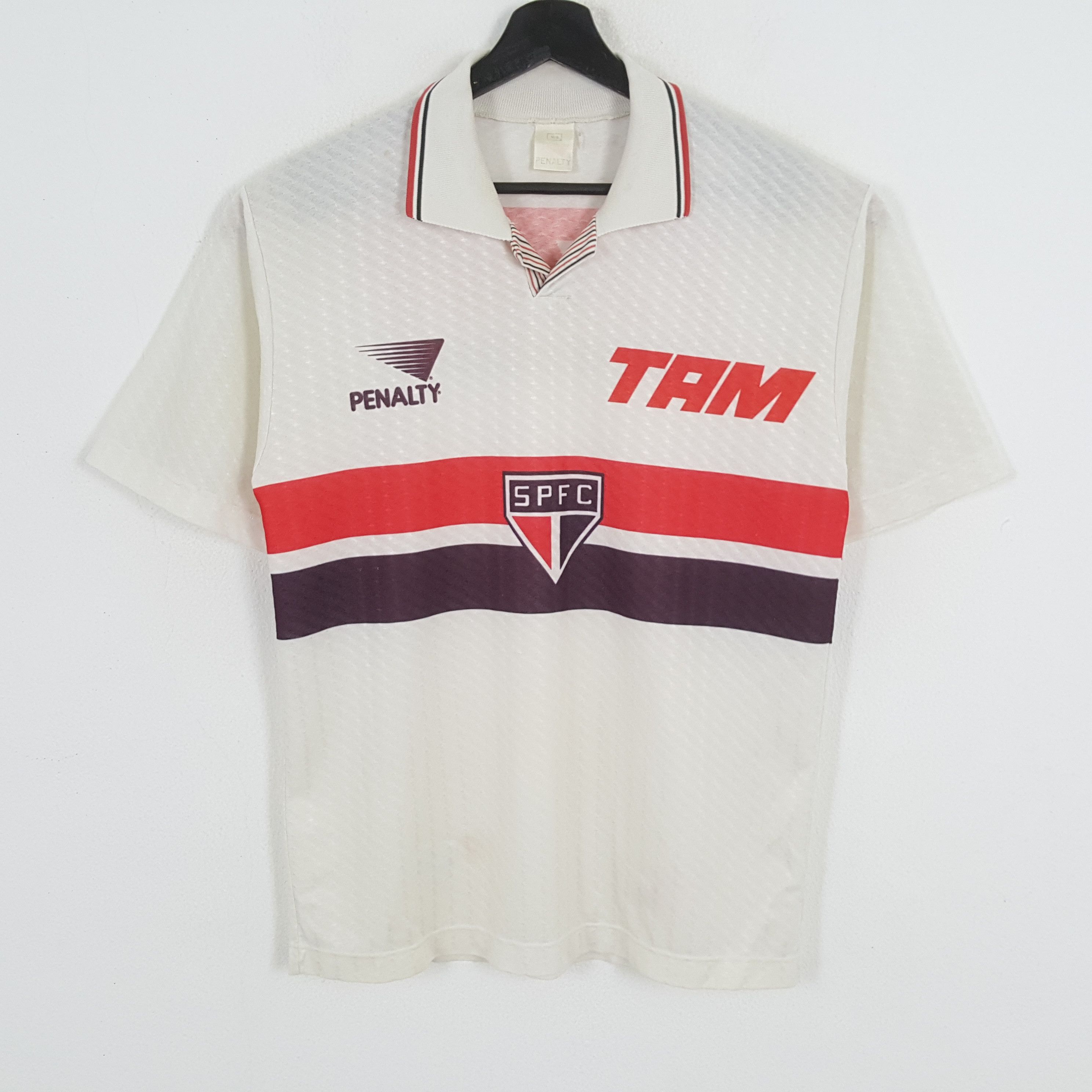 Penalty × Vintage SAO PAOLO PENALTY Football Club Jersey Sportswear Style Size US M / EU 48-50 / 2 - 1 Thumbnail