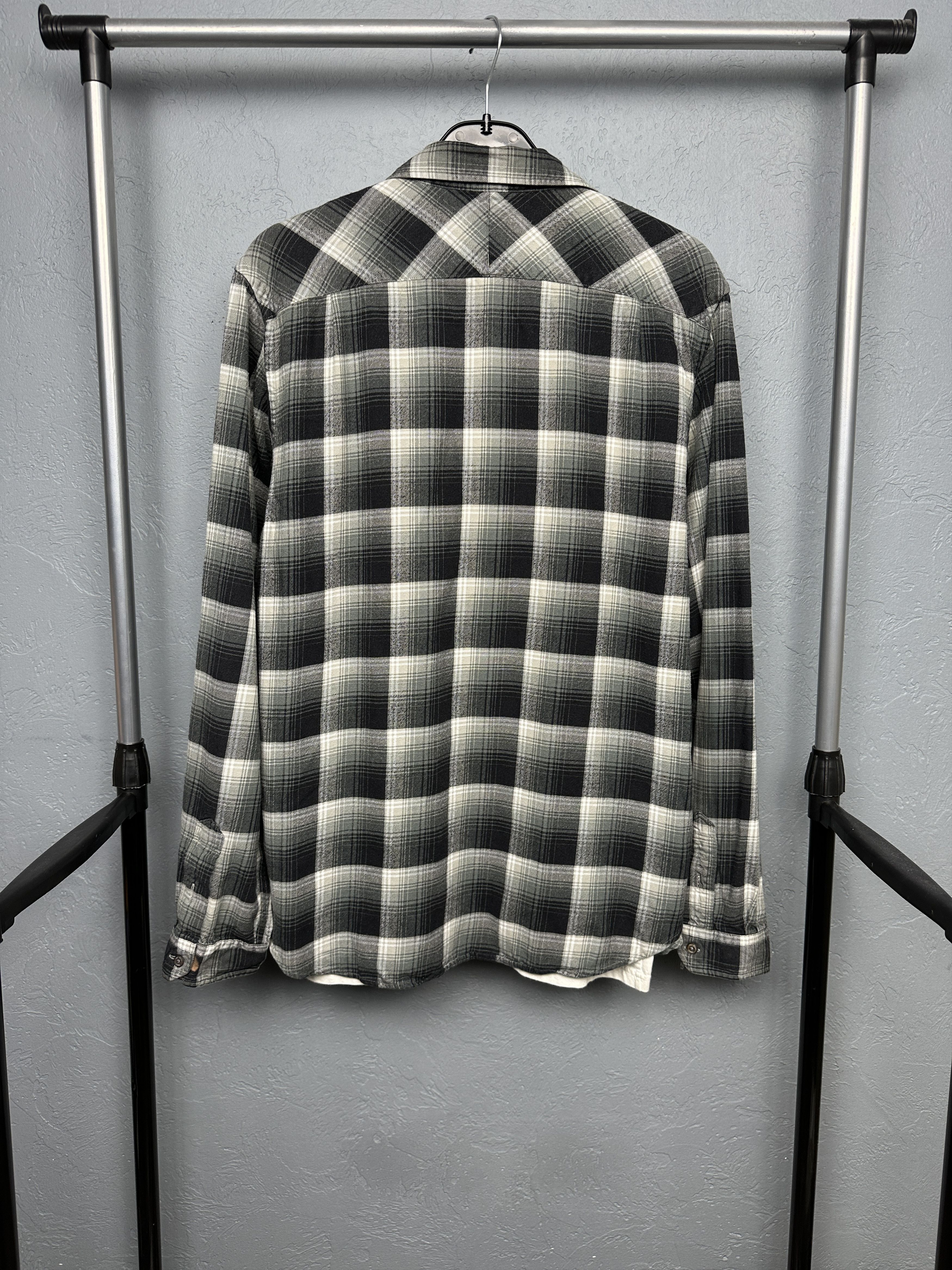 Paul Smith Paul Smith Mens Flannel Long Sleeve Plaid Shirt Size US XL / EU 56 / 4 - 6 Thumbnail