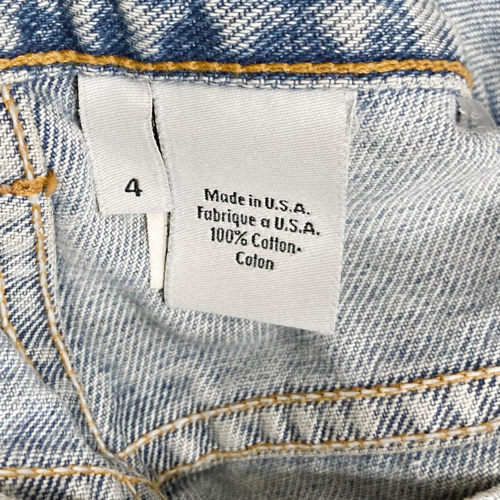 Calvin Klein Calvin Klein Custom Hand Painted Artistic Denim Blue Jeans Size 27" / US 4 / IT 40 - 5 Thumbnail