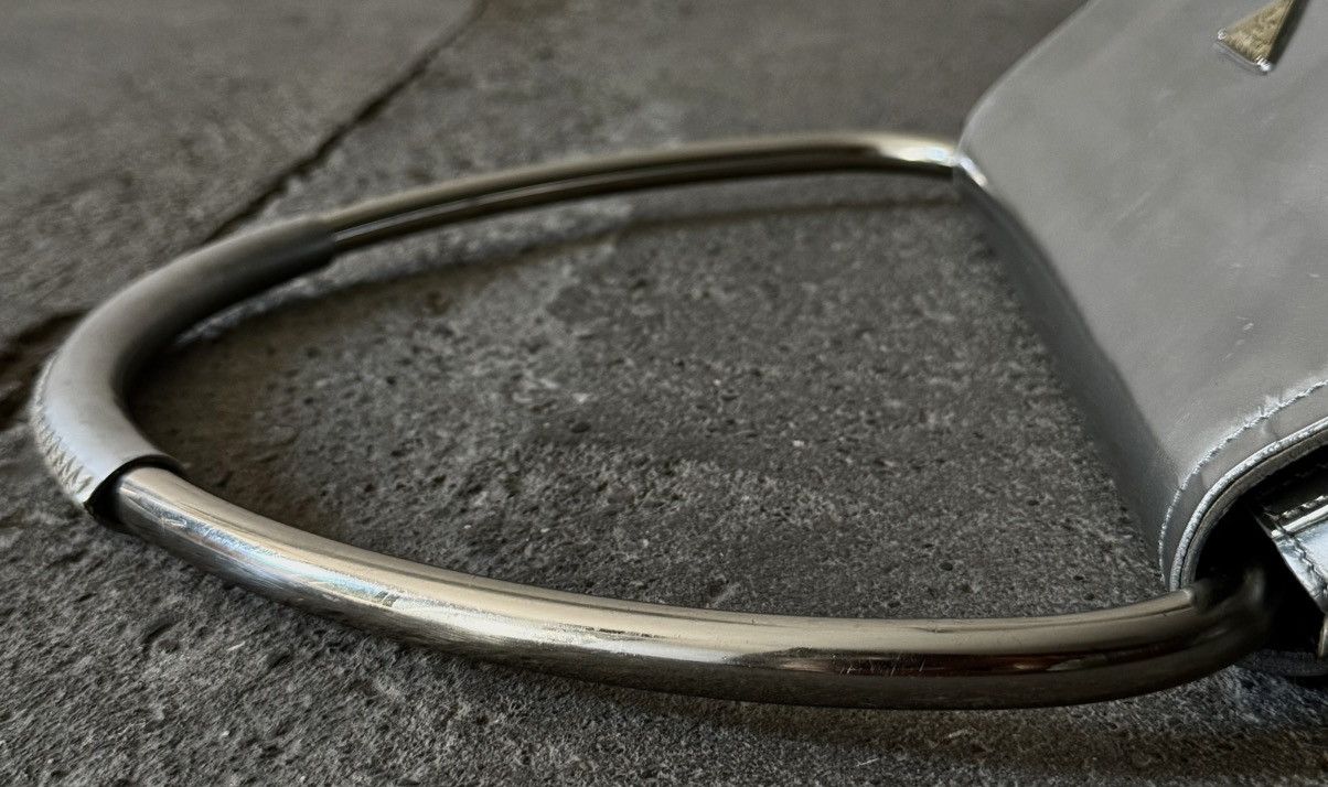 Prada Archive Prada - Miuccia - SS2003 - Silver Metal Swing Bag Size ONE SIZE - 12 Thumbnail