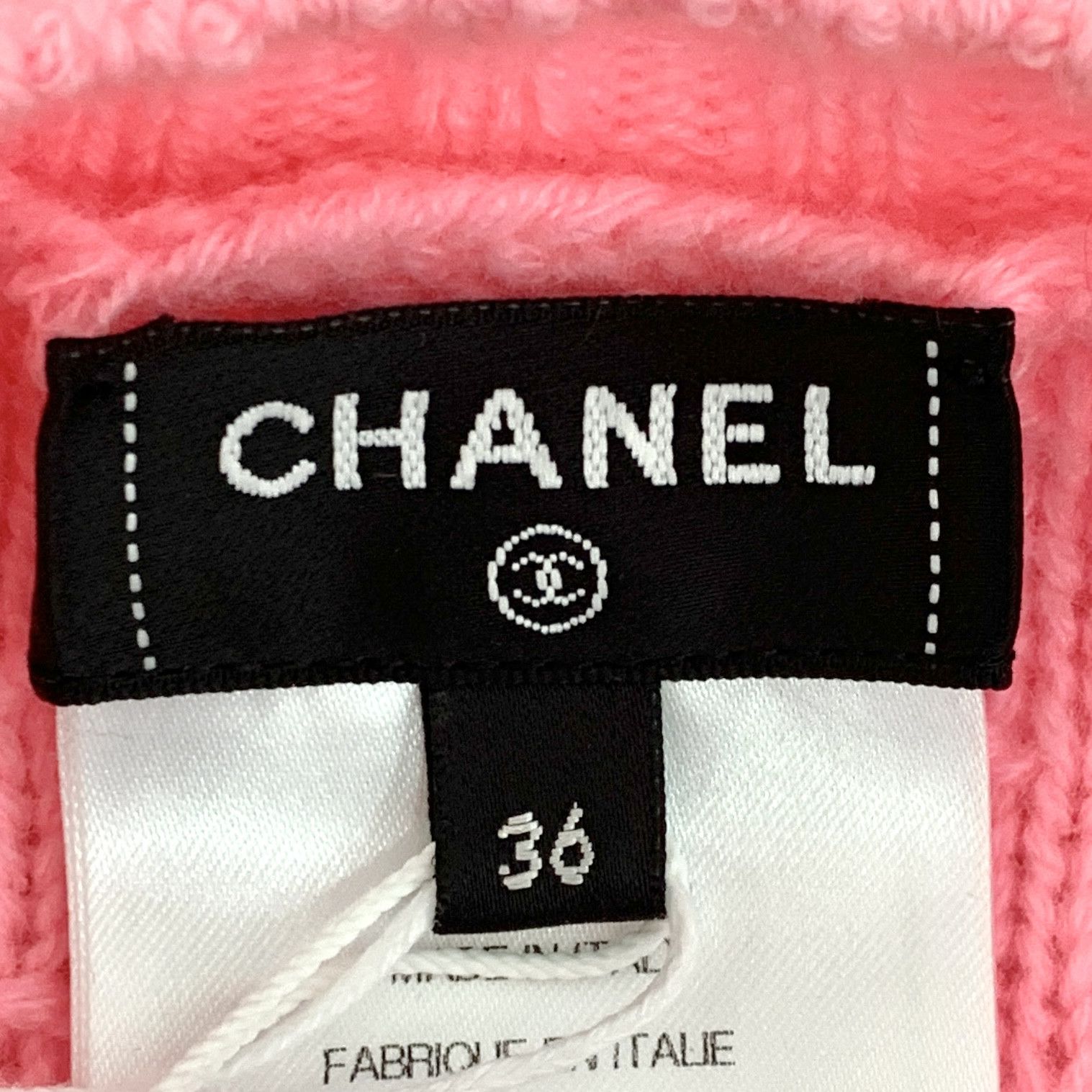 Chanel Chanel Cable Knit Wool Sweater Pink (36) Size XS / US 0-2 / IT 36-38 - 6 Thumbnail