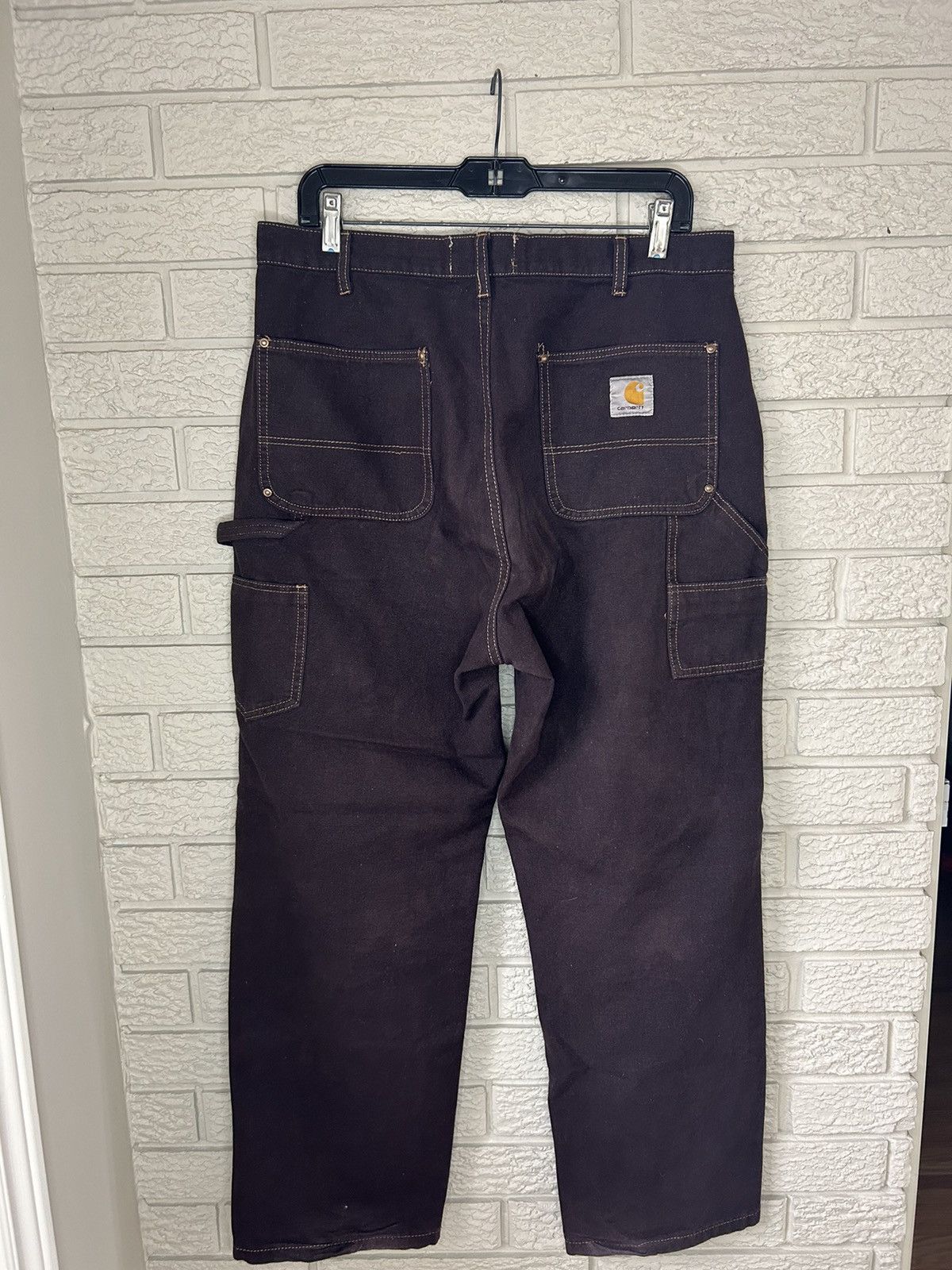 Carhartt × Carhartt Wip × Vintage Vintage Carhartt Double Knees Work In Progress Size US 33 - 2 Thumbnail