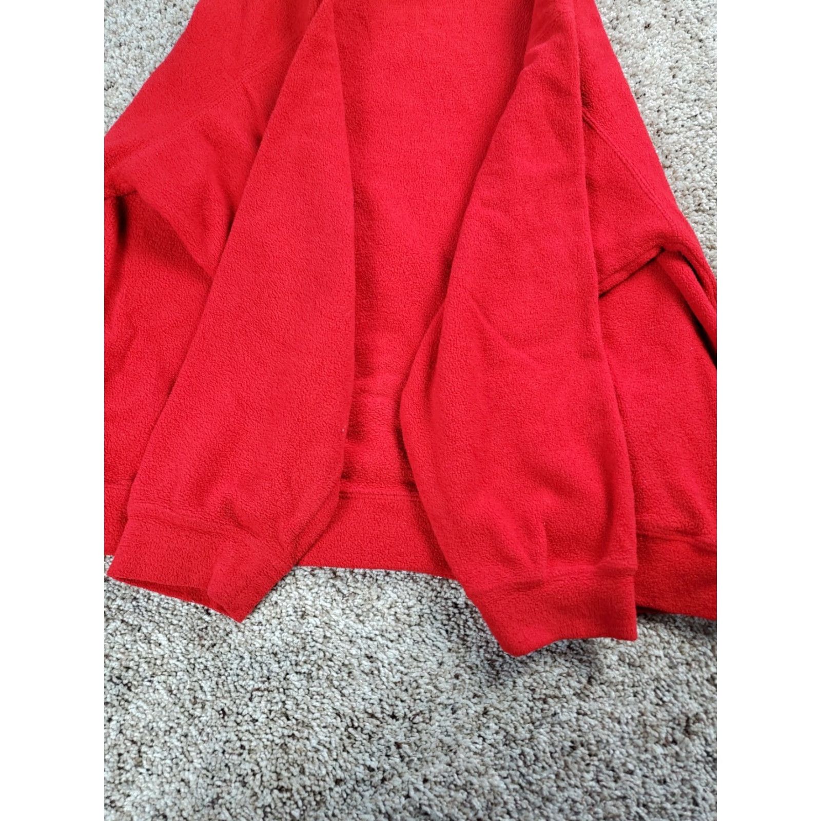 Gap VINTAGE Gap Hoodie Mens Medium Red Fleece Pullover Long Sleeve Cotton Blend Size US M / EU 48-50 / 2 - 3 Thumbnail