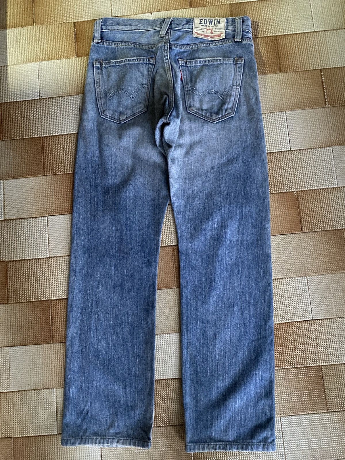 Edwin × PPFM Vintage edwin 503 regular straight denim Size US 29 - 3 Thumbnail
