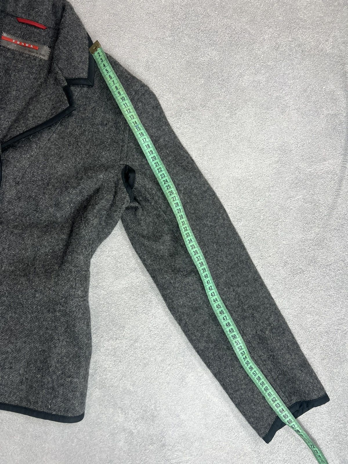 Prada Luxury Prada 00s Wool Blazer Rare Jacket! Hype Size M / US 6-8 / IT 42-44 - 16 Thumbnail