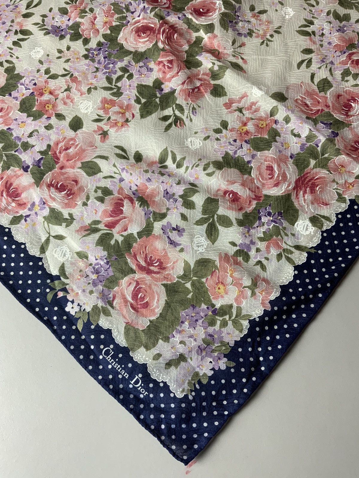 Christian Dior Monsieur Christian Dior Handkerchief Bandana Size ONE SIZE - 6 Thumbnail