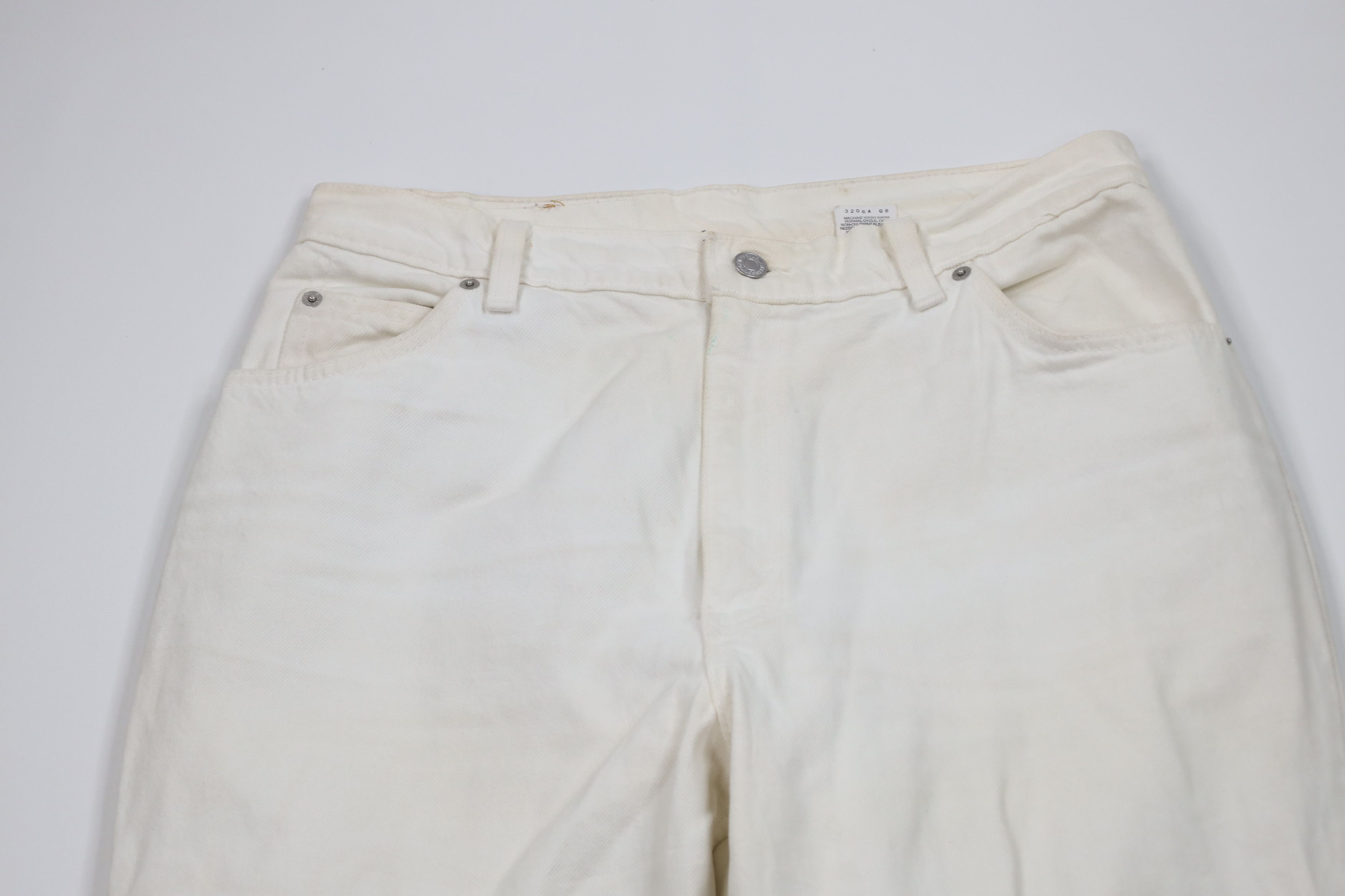 Levi's Vintage 90s Levis 950 Orange Tab Relaxed Fit Jeans White USA Size 36" / US 14 / IT 50 - 2 Thumbnail