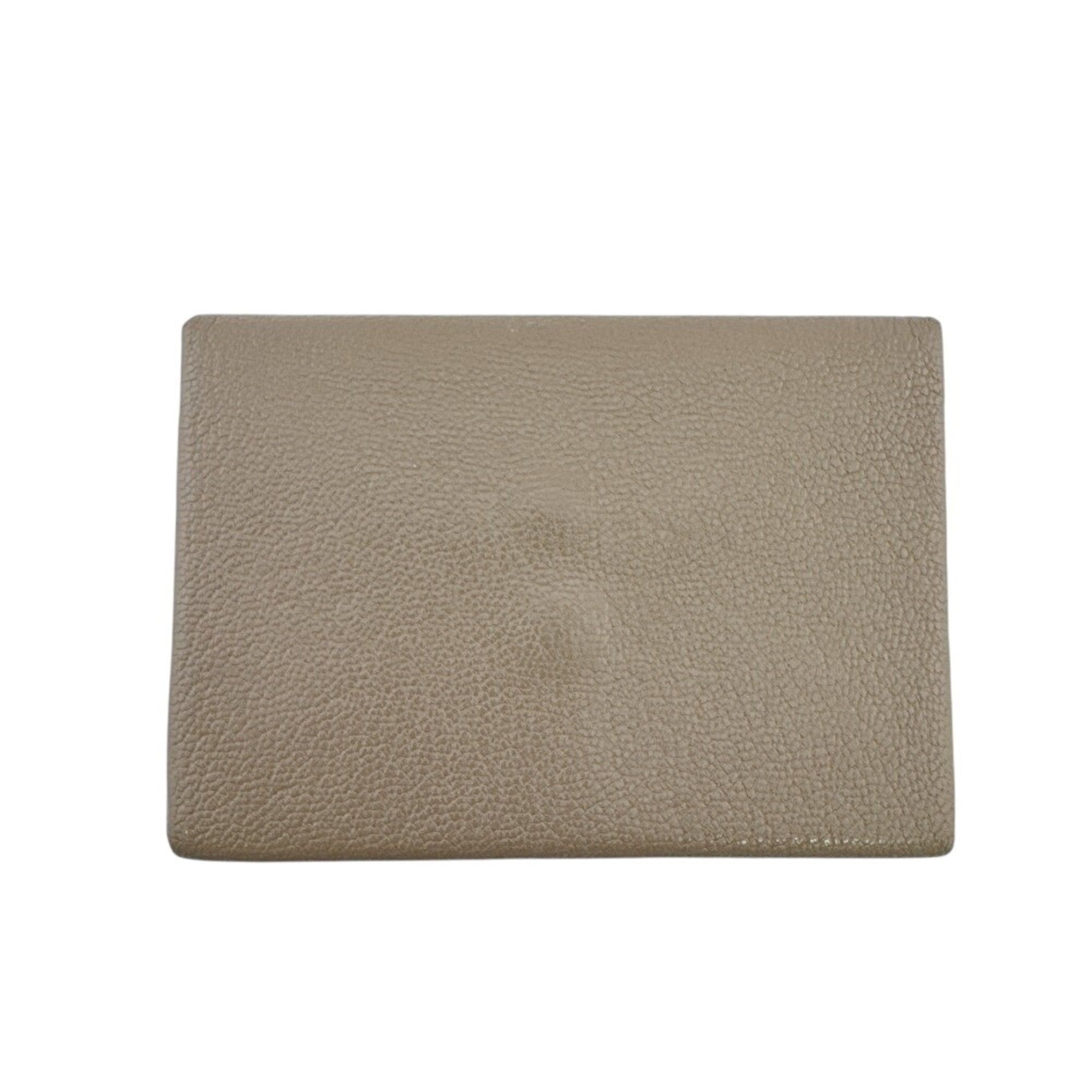 Hermes HERMES Calvi Duo Coin Purse/Card Case, Brown Size ONE SIZE - 1 Thumbnail
