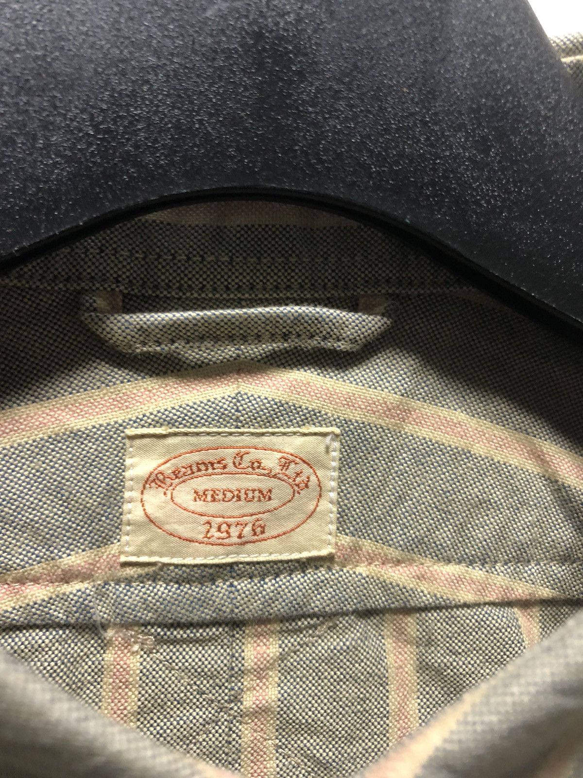 Beams Plus BEAMS Co Shirt Selvedge Line Striped Style Japan Workwear Size US S / EU 44-46 / 1 - 2 Thumbnail