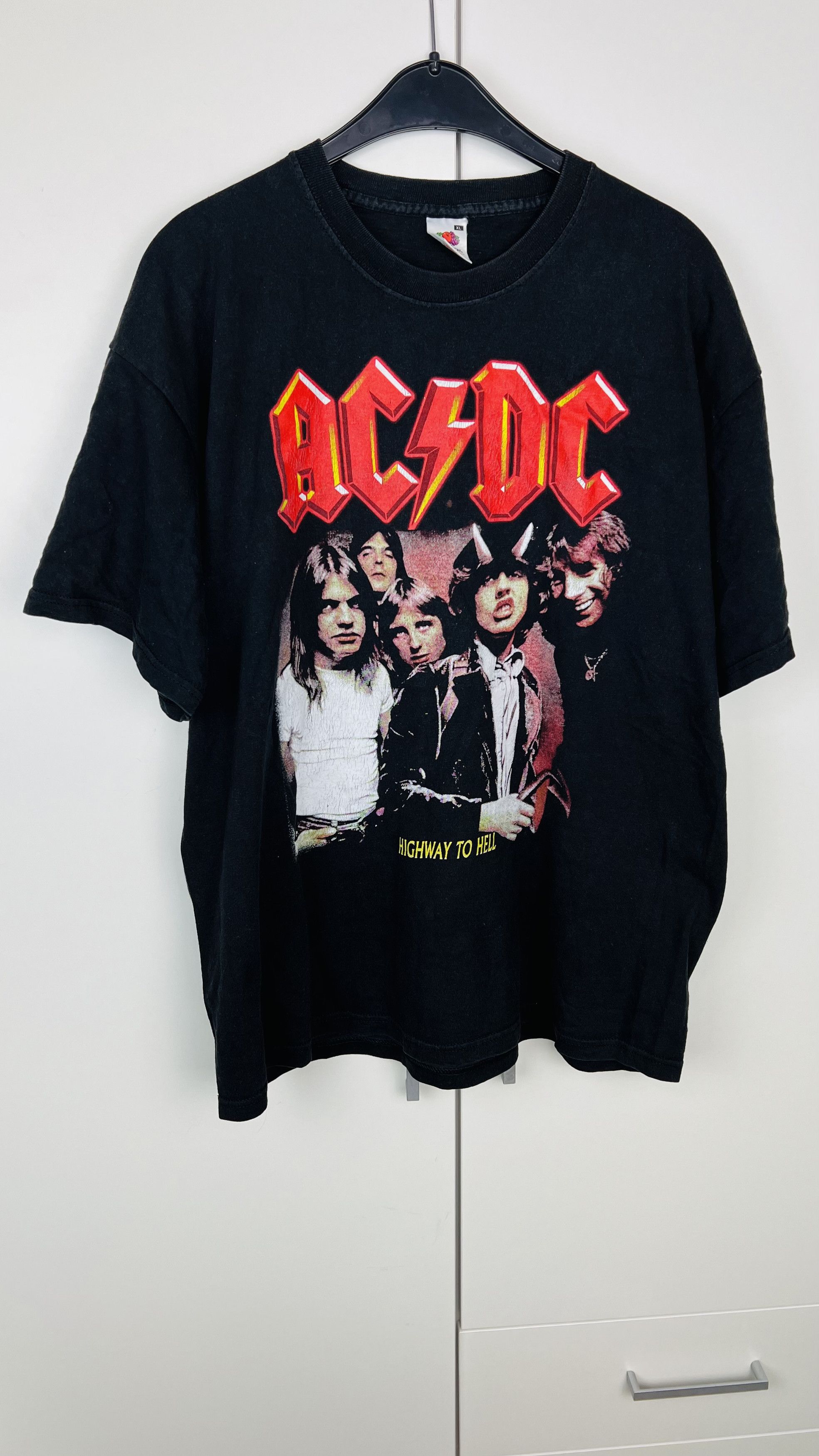Fruit Of The Loom Vintage 2001 AC/DC Highway To Hell Band Tee Shirt Size US XL / EU 56 / 4 - 4 Thumbnail