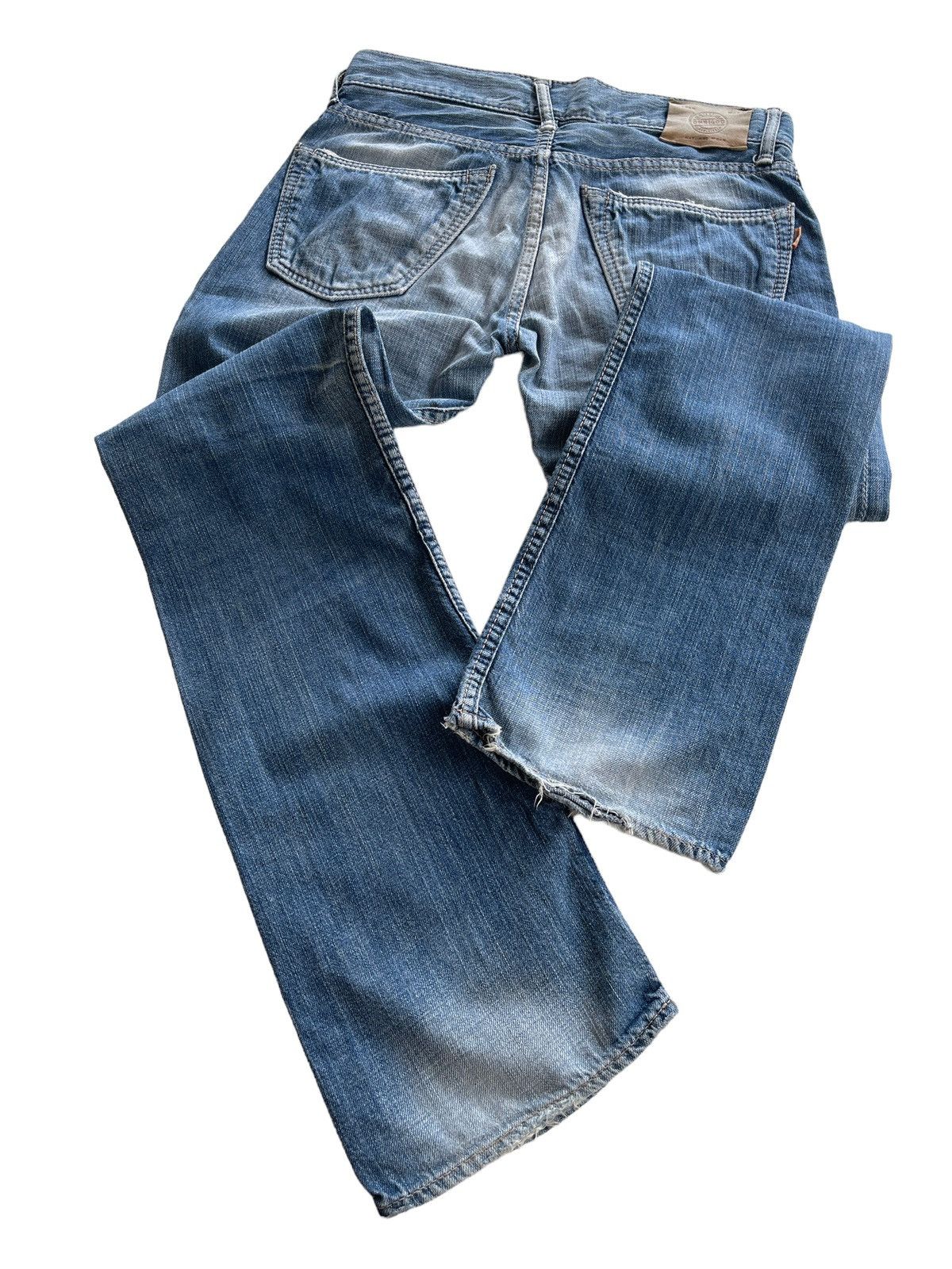 Japanese Brand Domingo Japan Distressed Denim Size US 28 / EU 44 - 4 Thumbnail