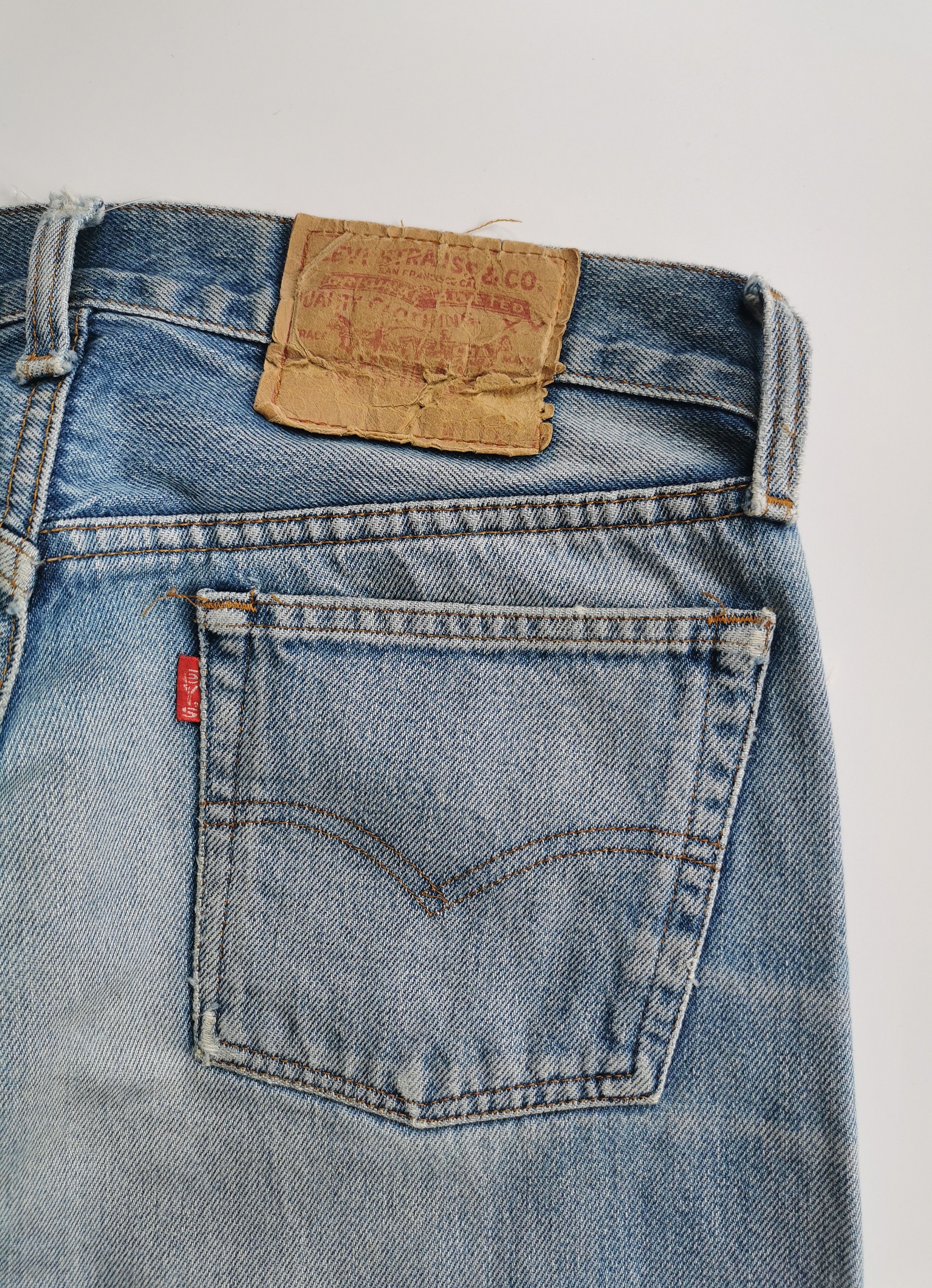 Levi's 70s-80s Selvedge Levis Jeans Size US 28 / EU 44 - 6 Thumbnail