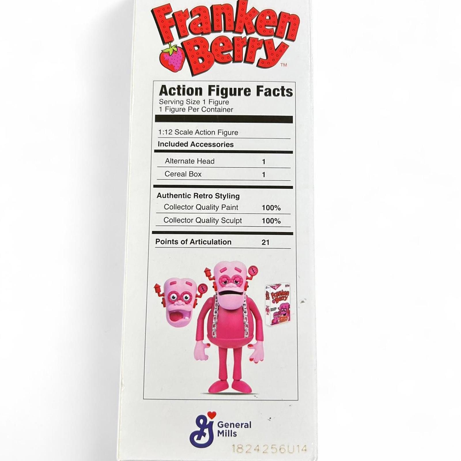 Kaws Jada Toys General Mills FrankenBerry 1:12 Action Figure Size ONE SIZE - 6 Thumbnail