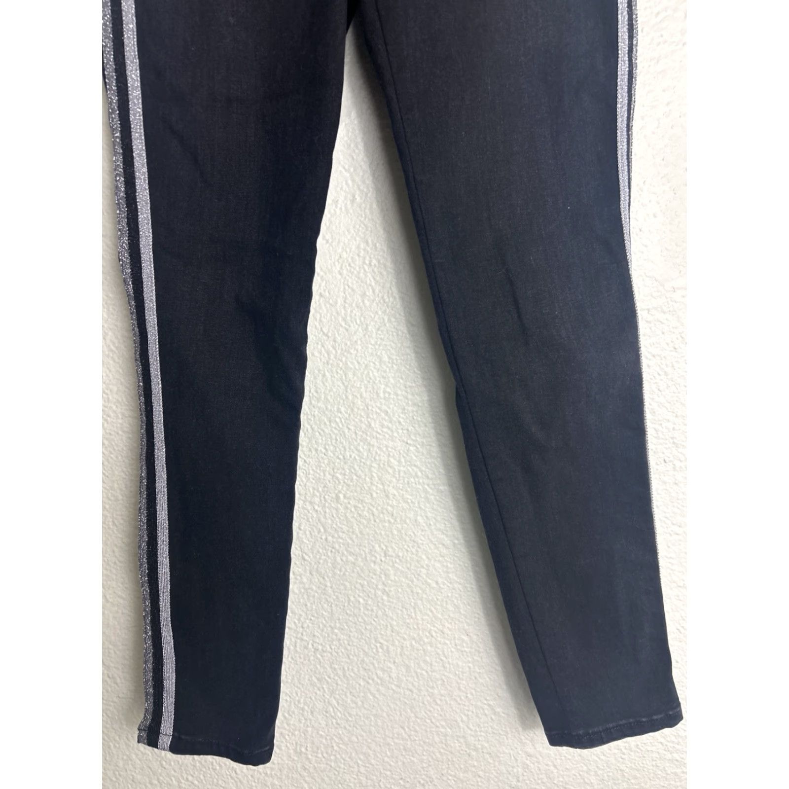 Vintage Joe's Jeans Womens Jeans 28x28 Flawless The Charlie Black High Rise Skinny Ankle Piping Size 28" / US 6 / IT 42 - 2 Thumbnail