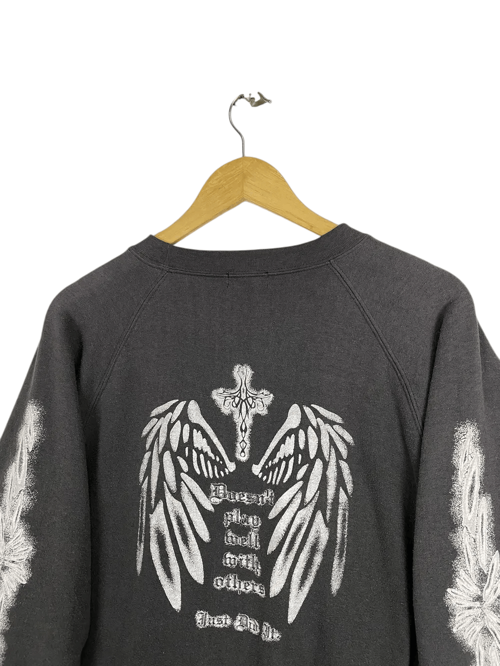 Japanese Brand 🔥Rare 🔥Vintage Zolder Wings Im Not Size US L / EU 52-54 / 3 - 3 Thumbnail