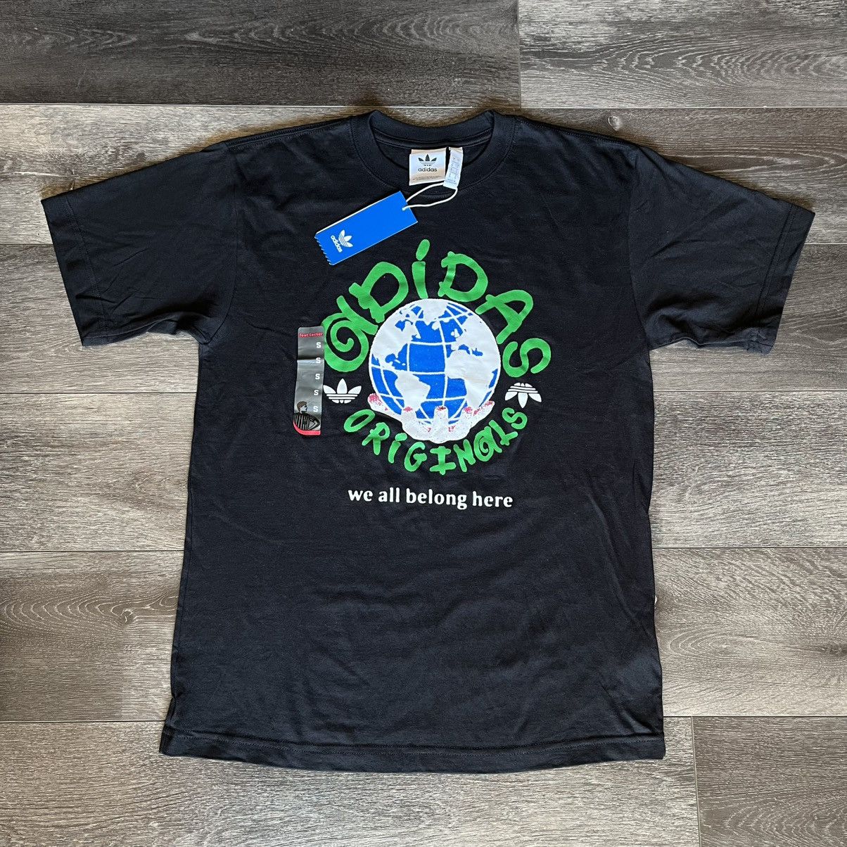 Adidas New Adidas Originals Earth Club We All Belong Here Tee Shirt Size US S / EU 44-46 / 1 - 1 Thumbnail