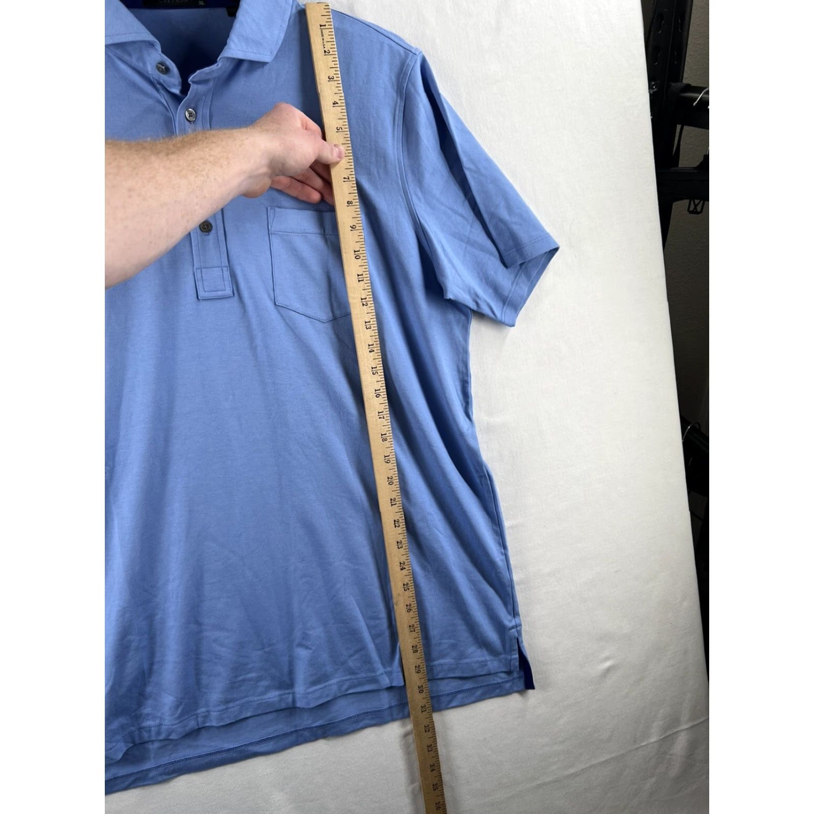 Vintage Greyson Polo Shirt Men XL Blue Short Sleeve Golf Size US XL / EU 56 / 4 - 4 Thumbnail