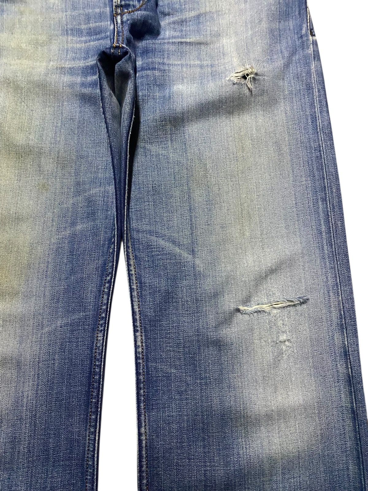 Diesel Vintage Diesel Kurren Wash 008KK Distressed Baggy Jeans Size US 31 - 8 Thumbnail