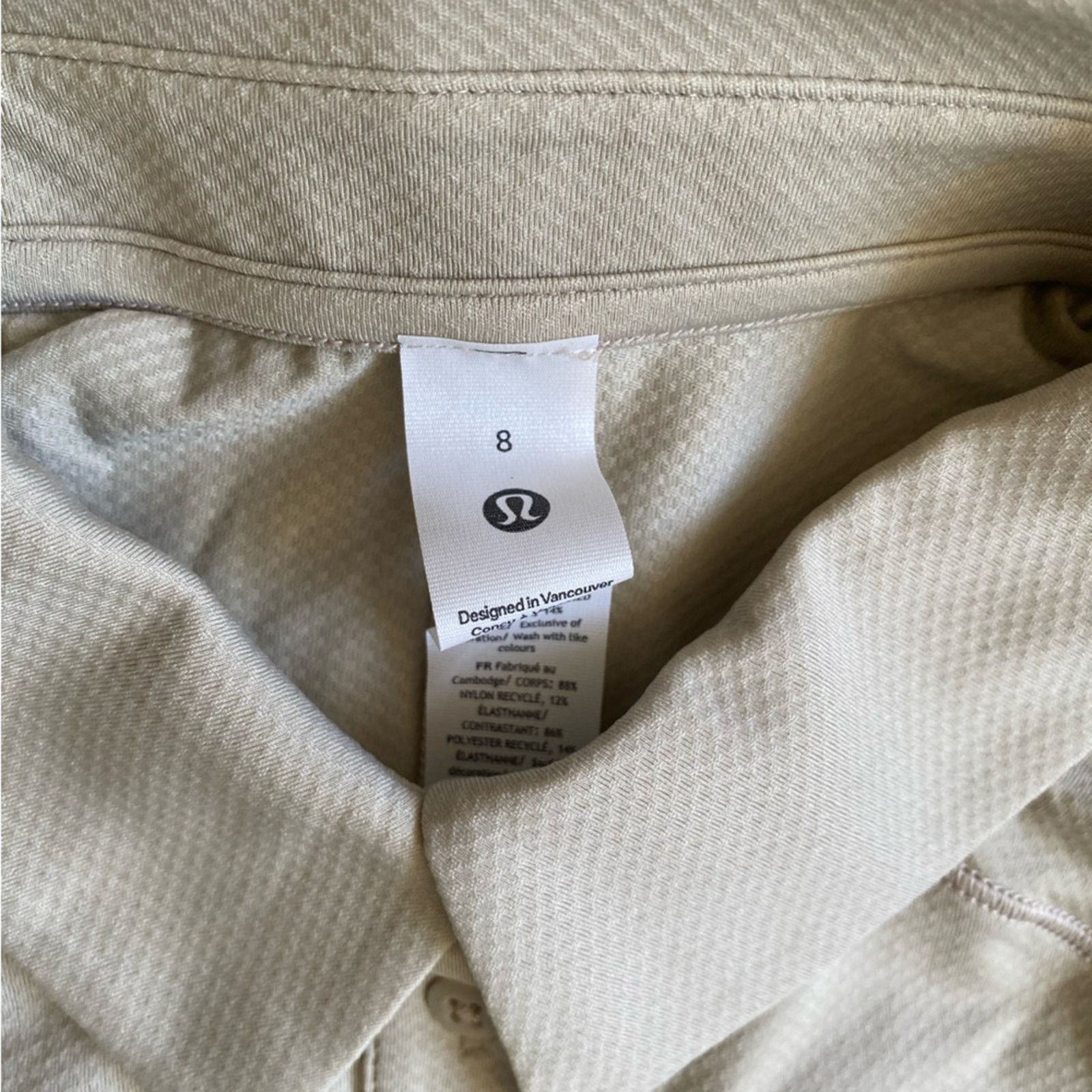 Lululemon NWT Lululemon Quick Dry Sleeveless Polo Shirt Straight Hem Size M / US 6-8 / IT 42-44 - 7 Thumbnail