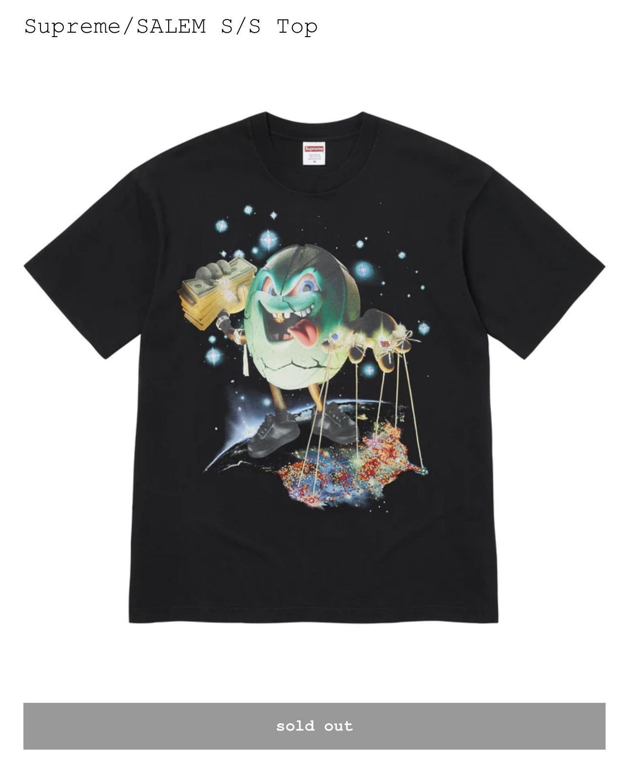 S4LEM × Supreme SALEM SUPREME PILL TEE Size US M / EU 48-50 / 2 - 1 Thumbnail