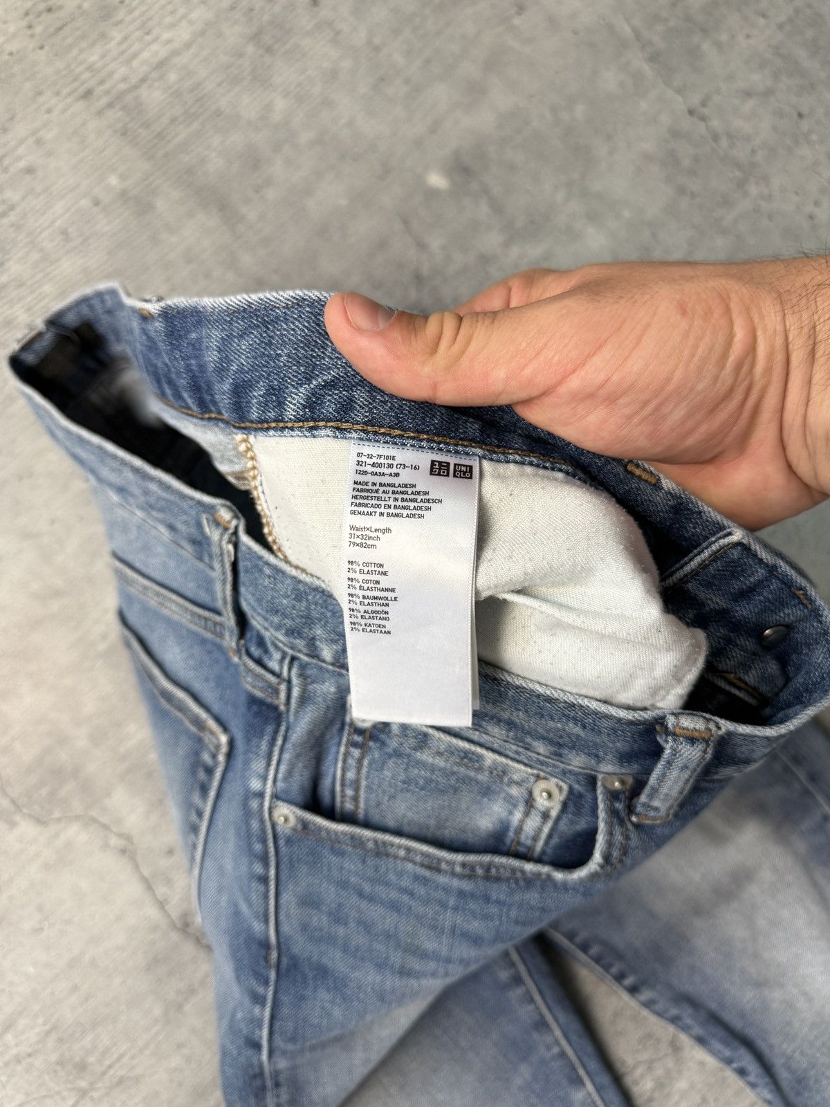 Uniqlo Uniqlo Jeans Selvedge Japanese Fabric Kaihara Size 31x32 Size US 31 - 6 Thumbnail