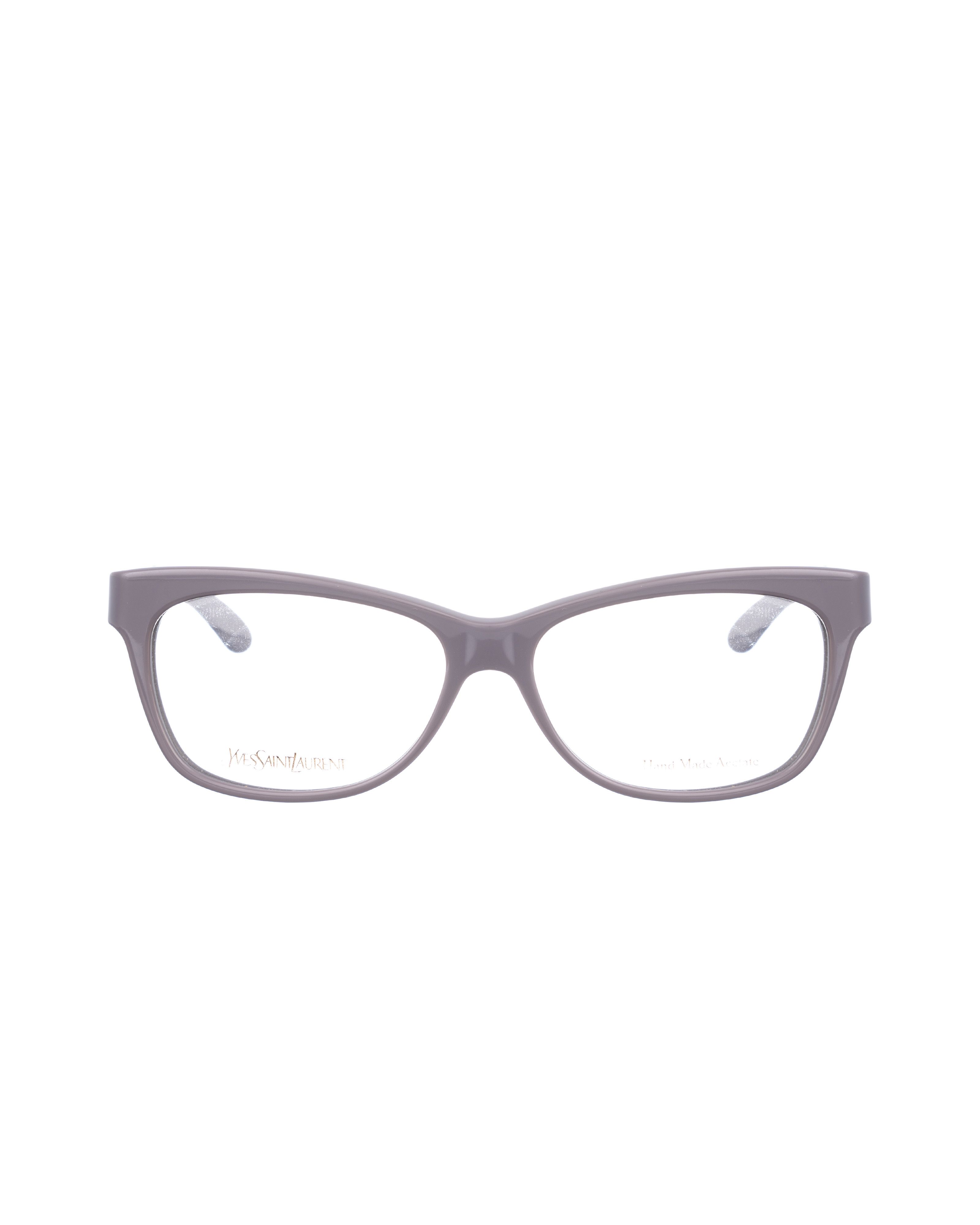 Saint Laurent Paris Yves Saint Laurent 00s Cocoa Brown Nerdy Glasses Size ONE SIZE - 2 Thumbnail