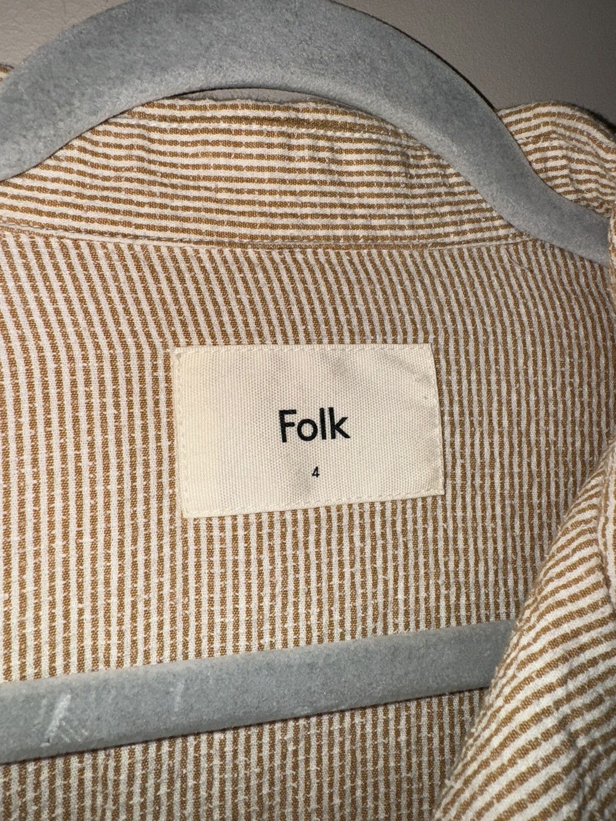 Folk Folk shirt button up summer Size US XL / EU 56 / 4 - 4 Thumbnail