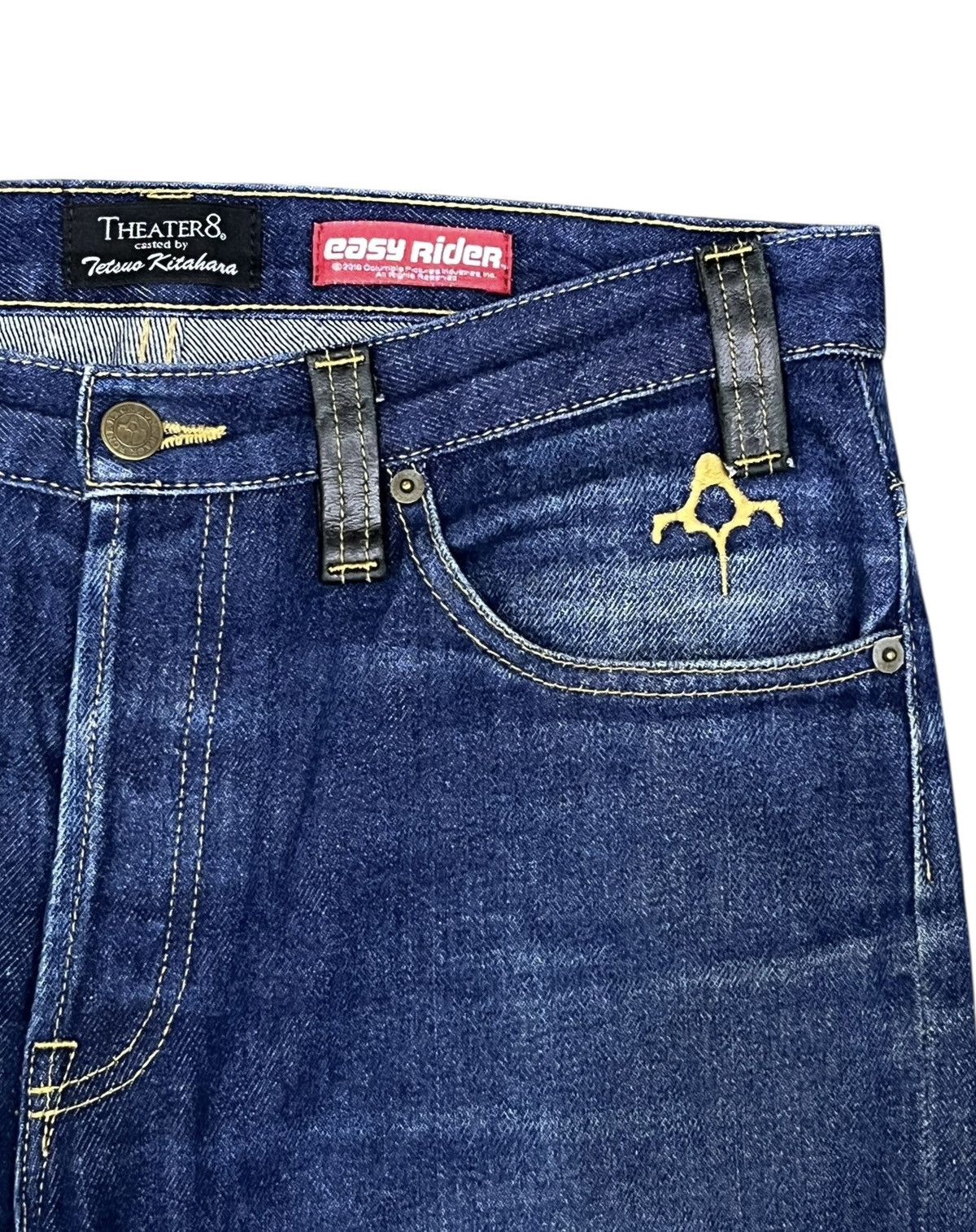 Backbone Back Bone x Easy Rider Theater8 Flare Jeans Made in USA Size US 30 / EU 46 - 7 Thumbnail