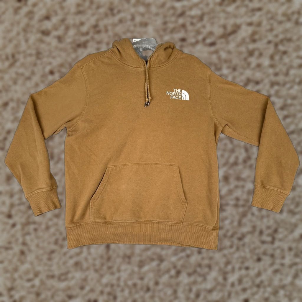 The North Face The North Face Hoodie Mens Medium Brown Box Logo Never Stop Exploring Jersey Knit Hooded Pullover with Pockets Graphic Print Size US M / EU 48-50 / 2 - 1 Thumbnail