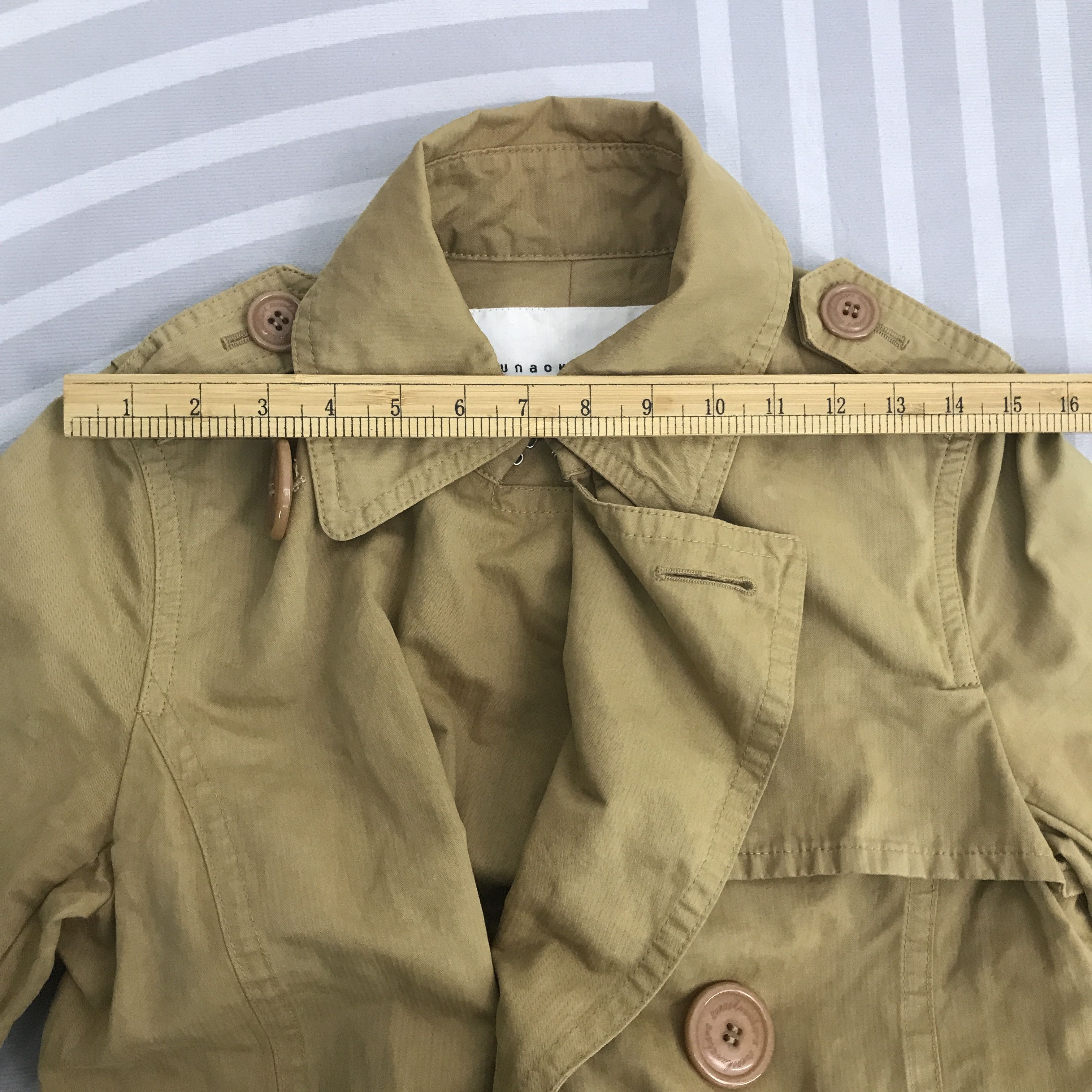 Issey Miyake × Japanese Brand × Vintage Vintage Sunaokuwahara By Issey Miyake button Faded Jacket Size US M / EU 48-50 / 2 - 8 Thumbnail