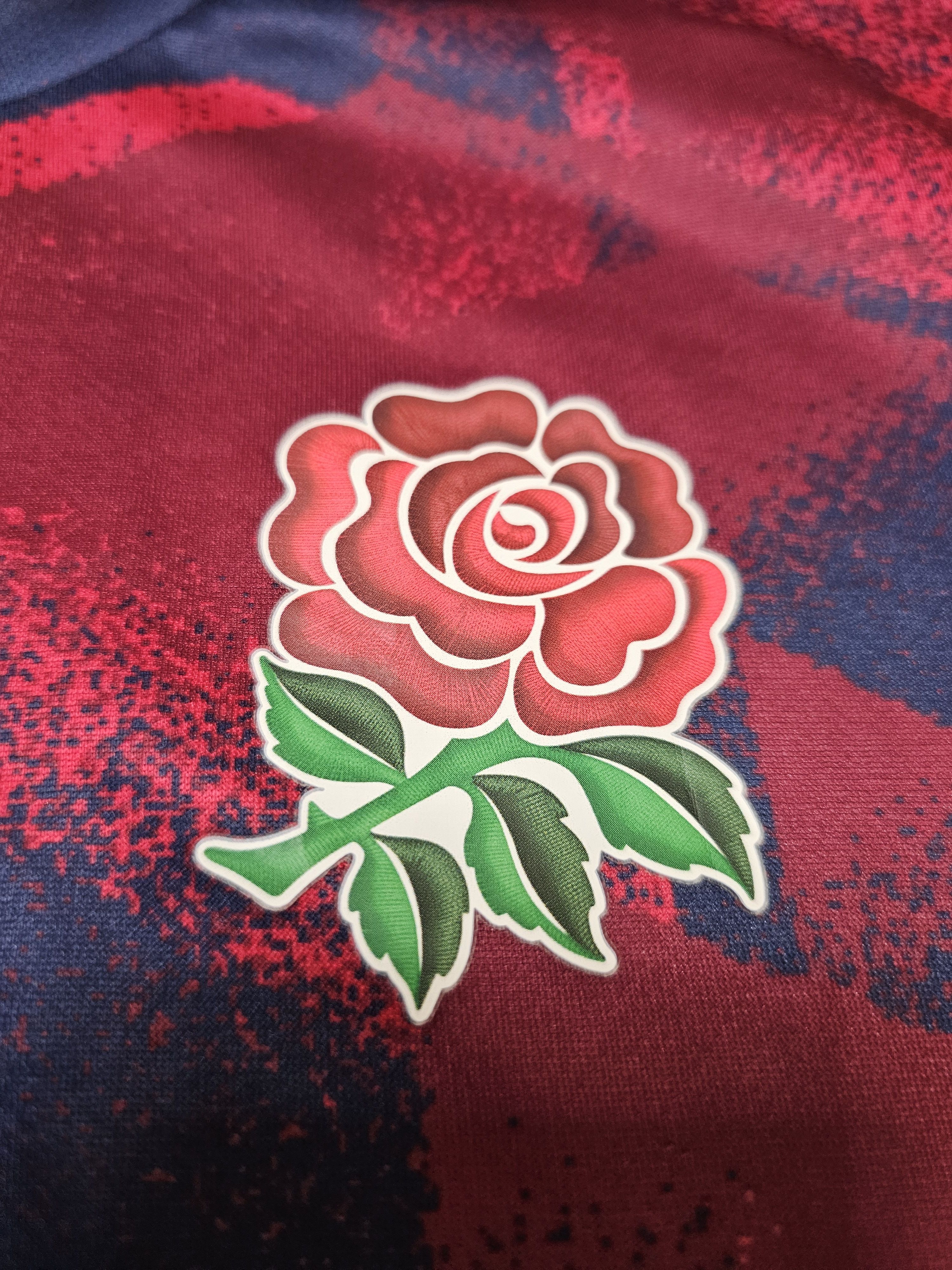 Umbro ENGLAND RUGBY JERSEY TRAINING RUGBY SHIRT 4XL Size US XXL / EU 58 / 5 - 4 Thumbnail
