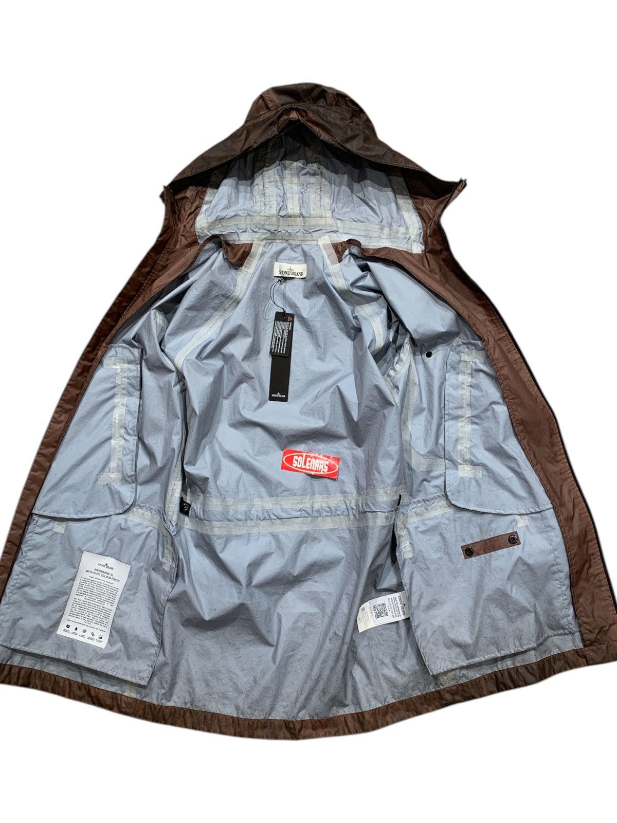 Designer × Stone Island Membrana 3L dust colour rare jacket Size US M / EU 48-50 / 2 - 12 Thumbnail