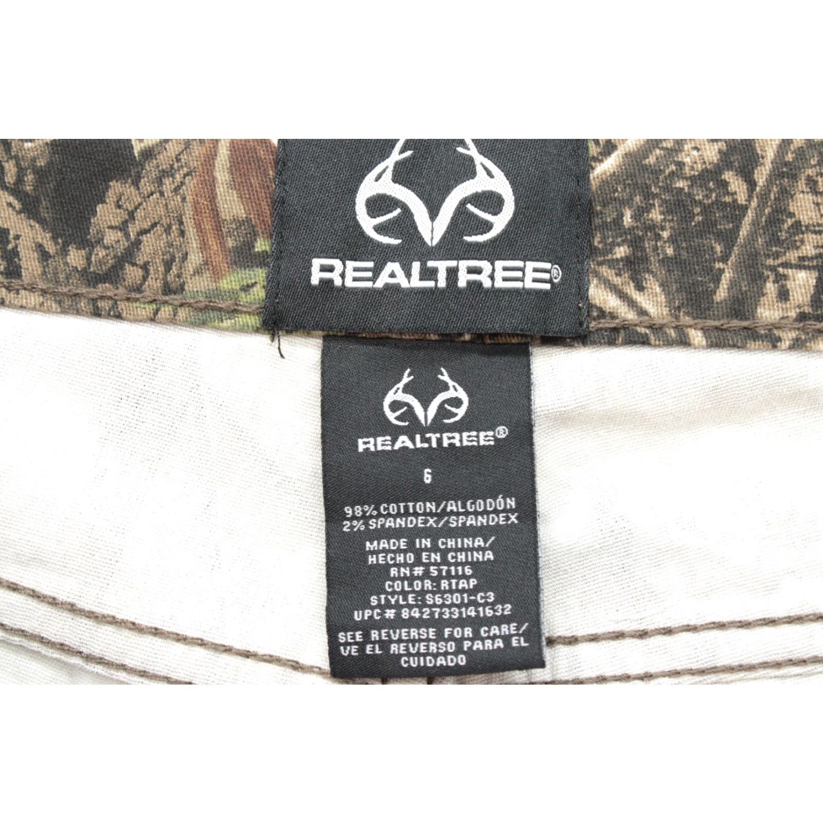 Realtree Realtree Pants Womens Size 6 Camouflage Hunting Stretch Mid Straight Light Weigh Size 28" / US 6 / IT 42 - 7 Thumbnail