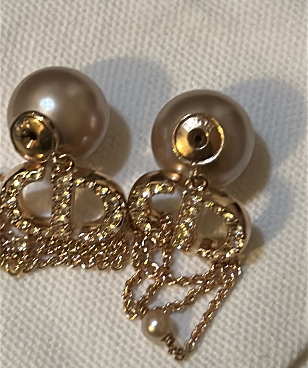 Dior DIOR TRIBALES Earrings Pink-Finish Metal With Pink Resin Size ONE SIZE - 5 Thumbnail