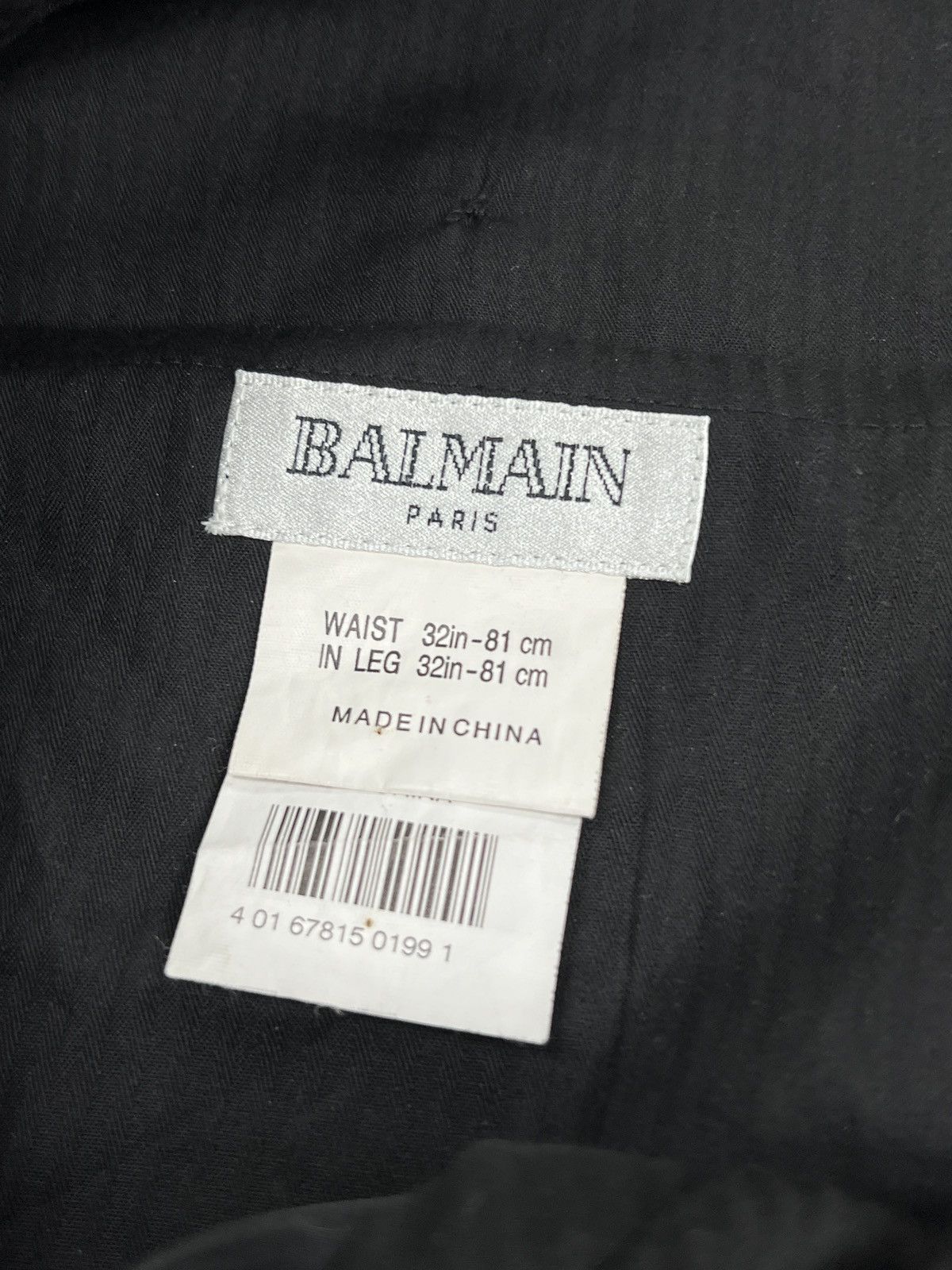 Balmain Vintage Balmain Paris Striped Men suit, Blazer and Pants szM Size 42R - 19 Thumbnail