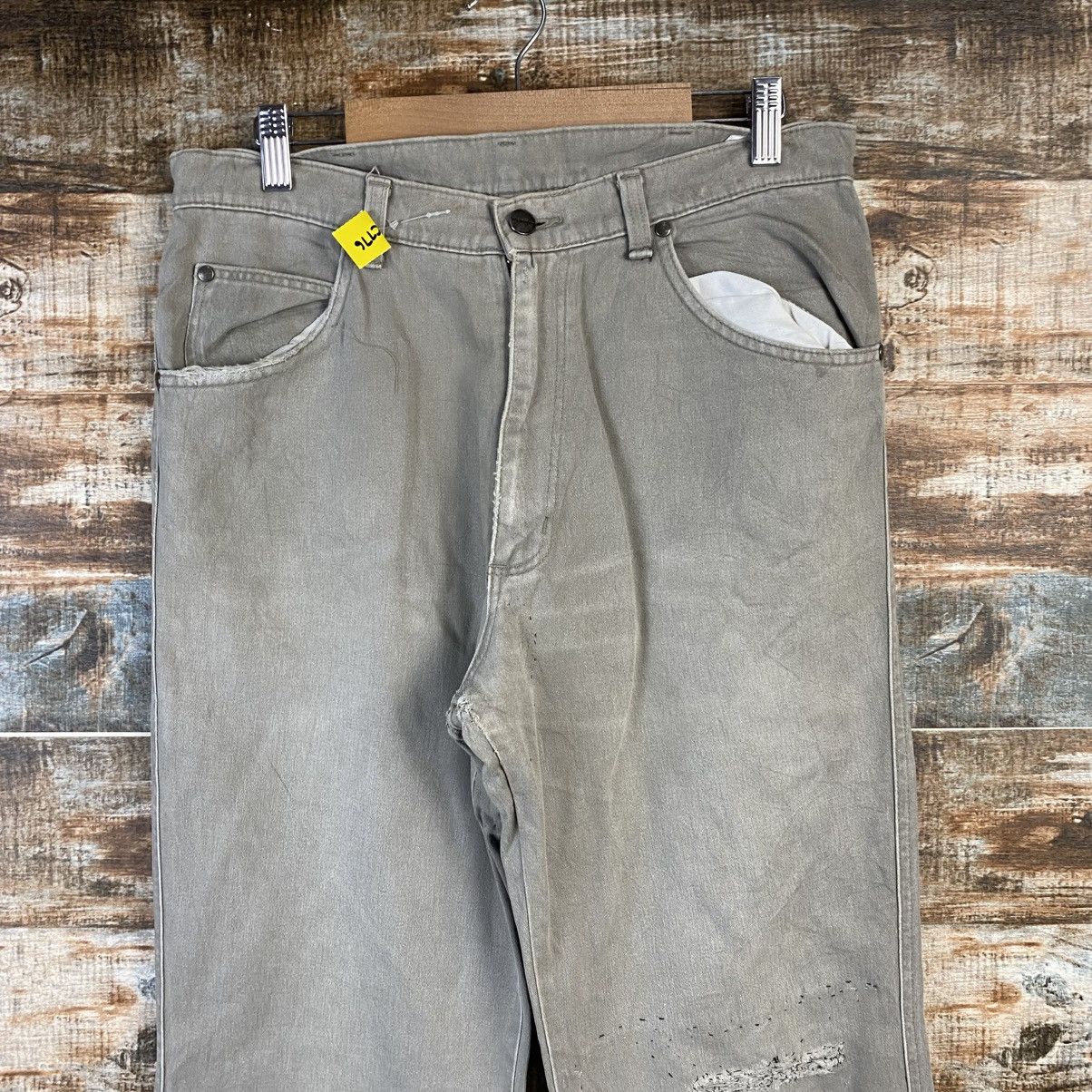 Wrangler DL Wrangler Gray ripped distressed cargo Casual Pants #C776 Size US 32 / EU 48 - 4 Thumbnail