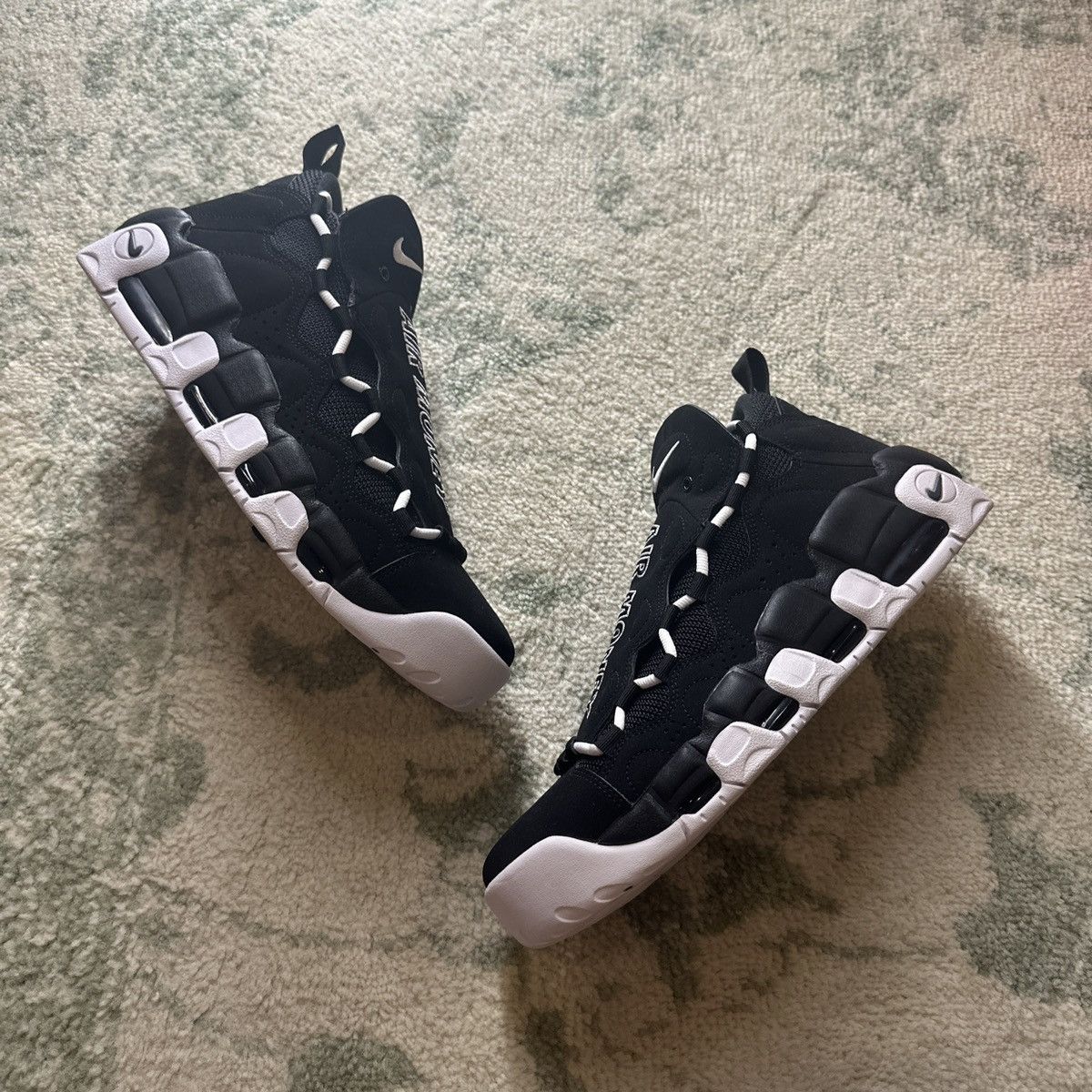 Nike Air More Money Black White